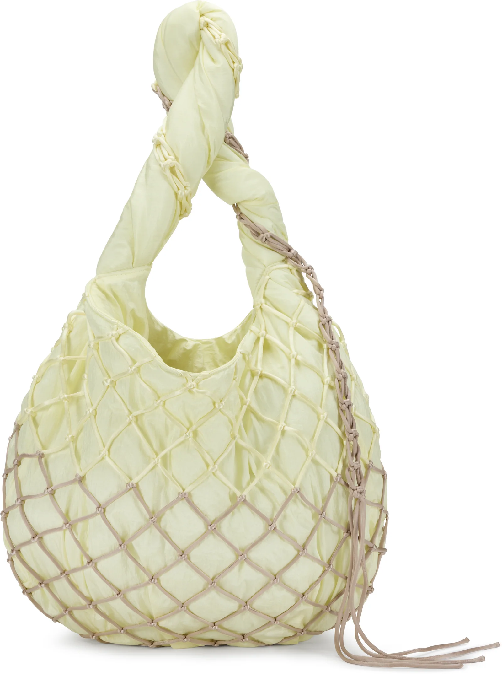 Isa Boulder Oversized Macramist Shopper Bag