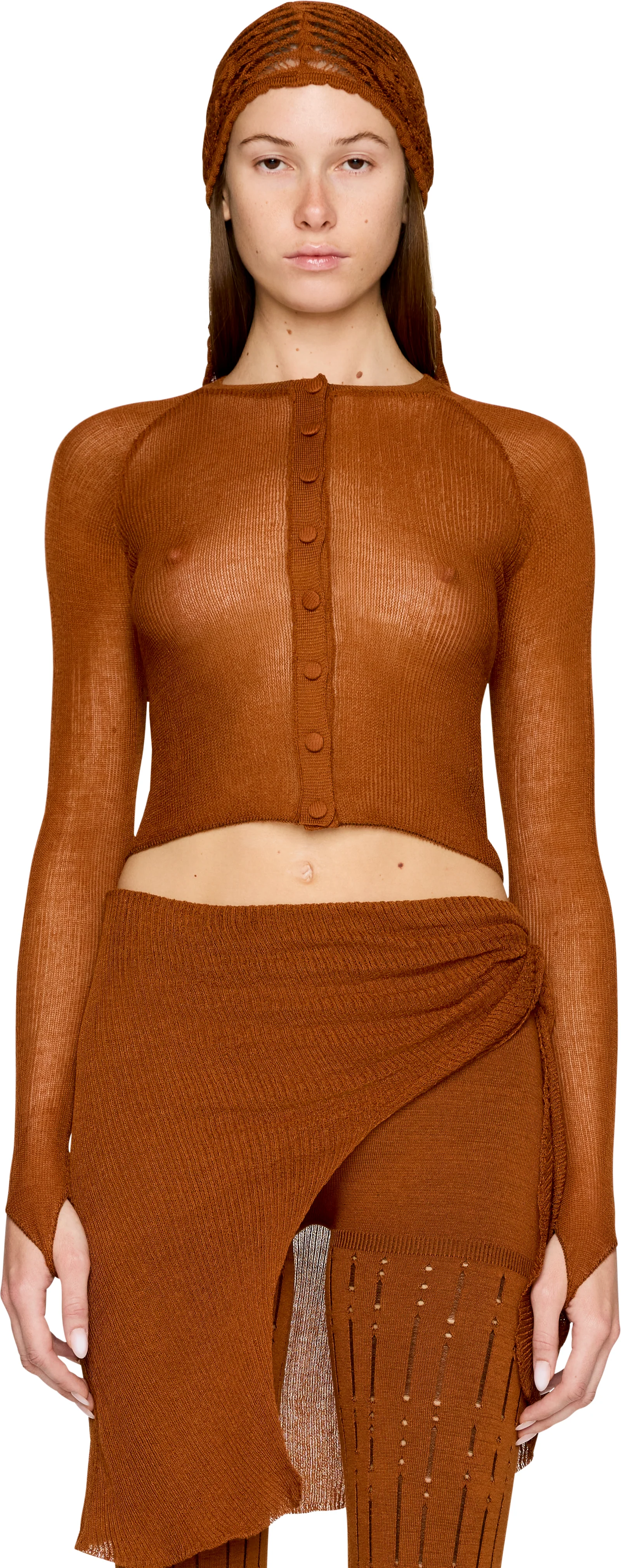 Isa Boulder Ricepaper Cardigan