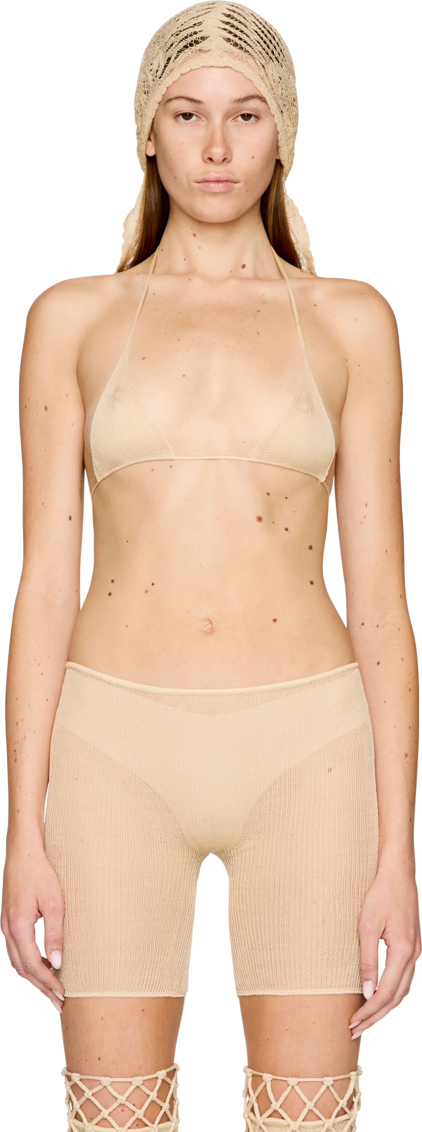 Isa Boulder Ricepaper Triangle Top