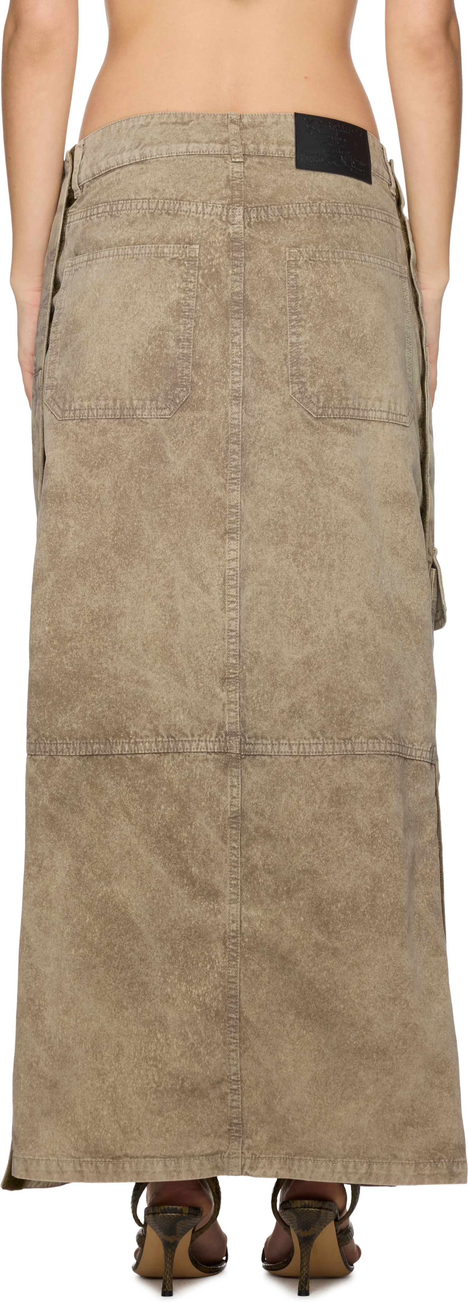 Y/Project Velcro Cargo Long Skirt