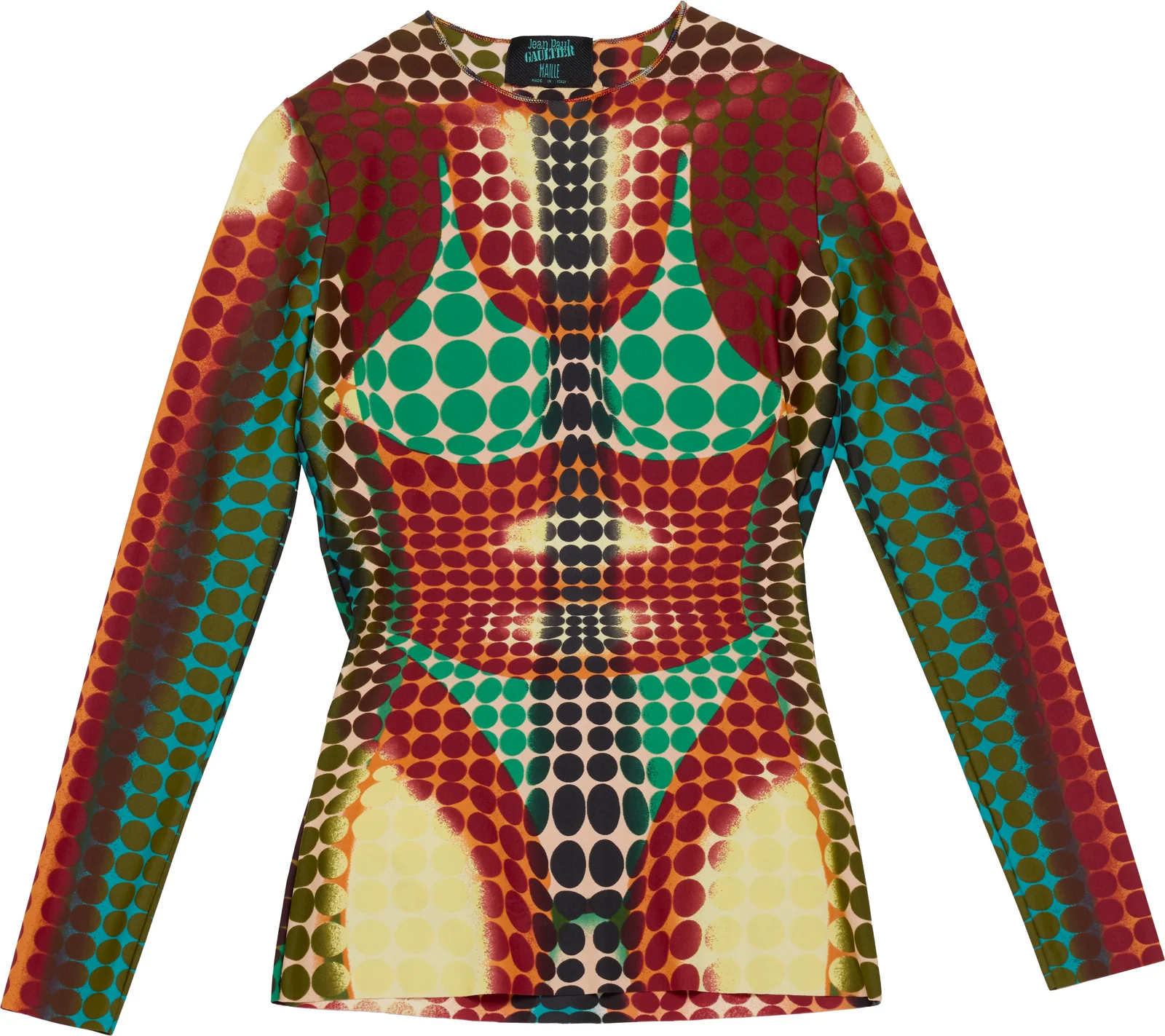 Jean Paul Gaultier Cyber Dots Top