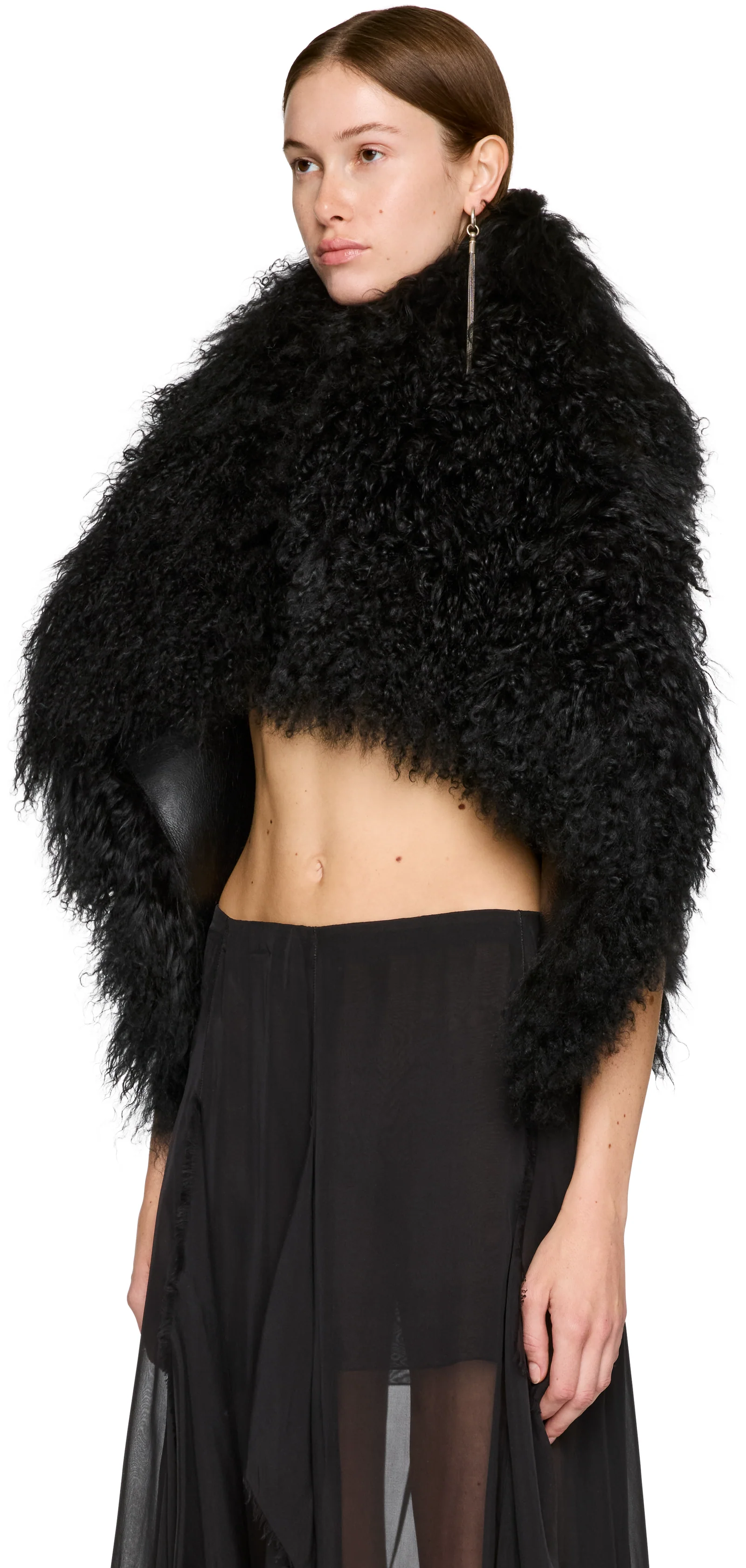 Ann Demeulemeester Bereta Shearling Waistcoat Vest