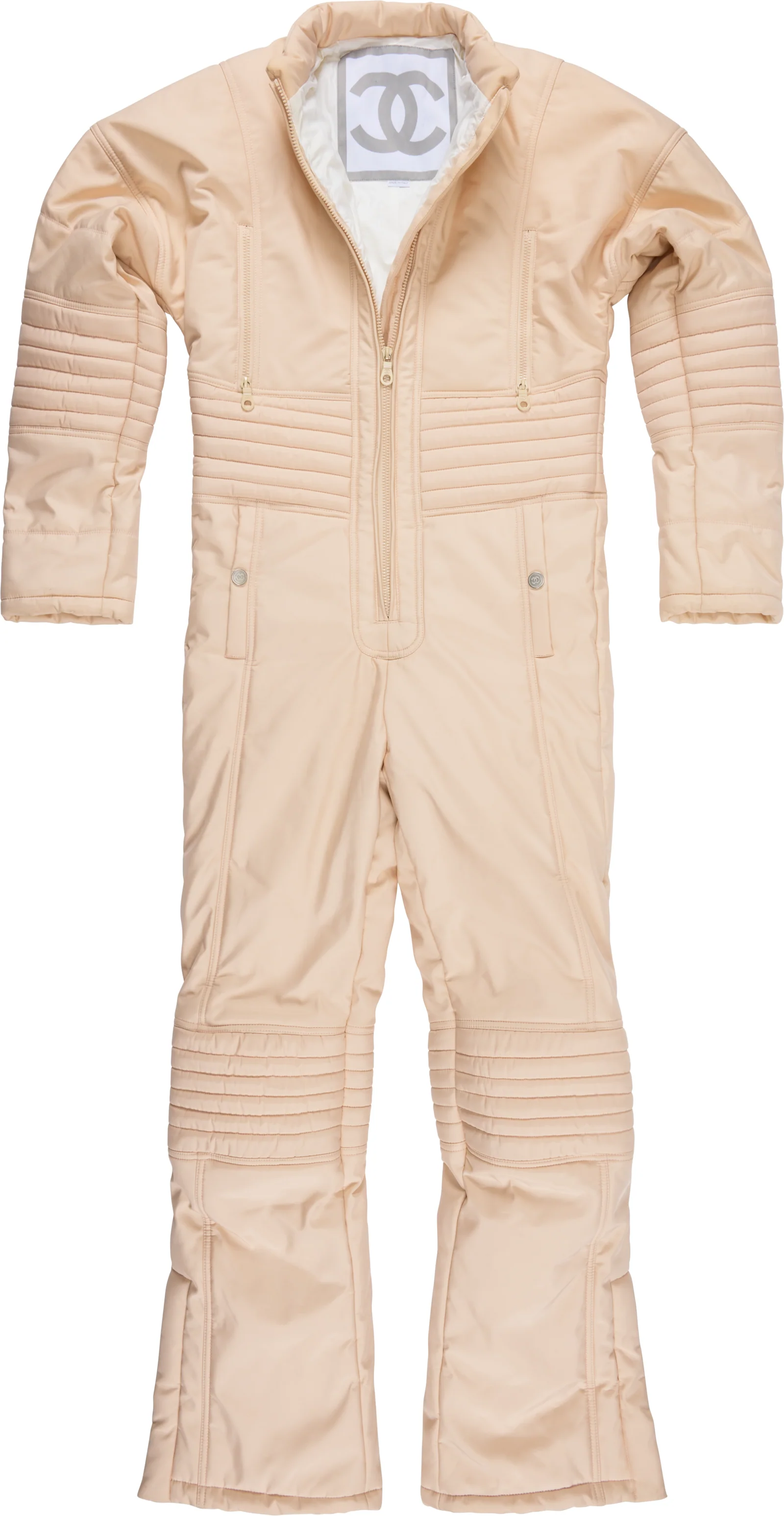 Chanel Logo Quilted Ski Suit