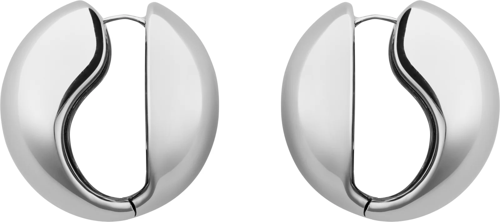 Coperni XL Logo Creole Earrings