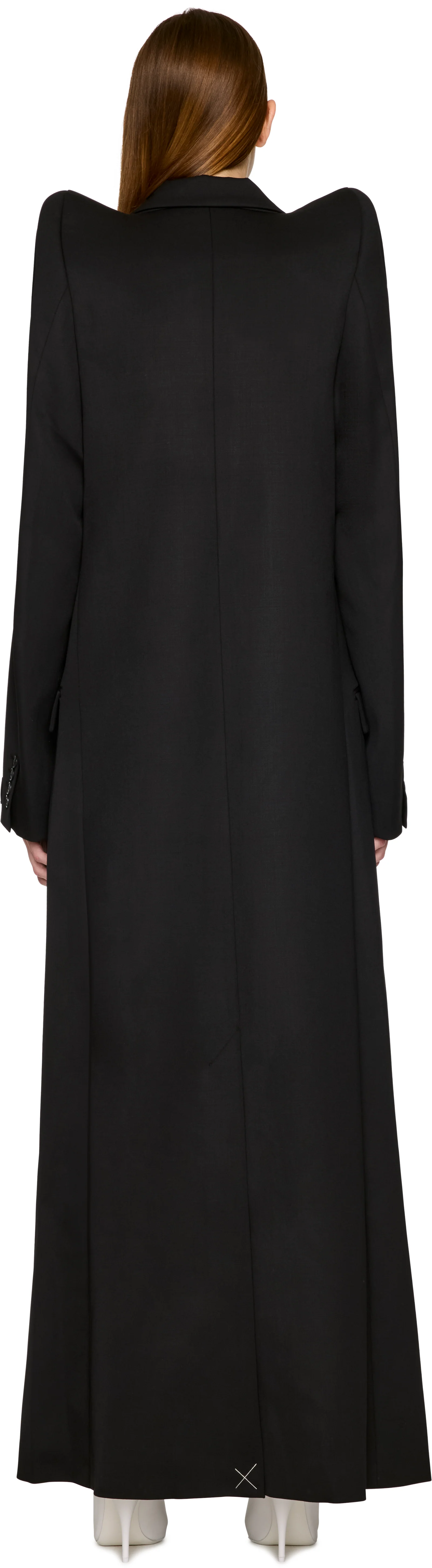 VETEMENTS Tight Shoulder Tailored Trench Coat