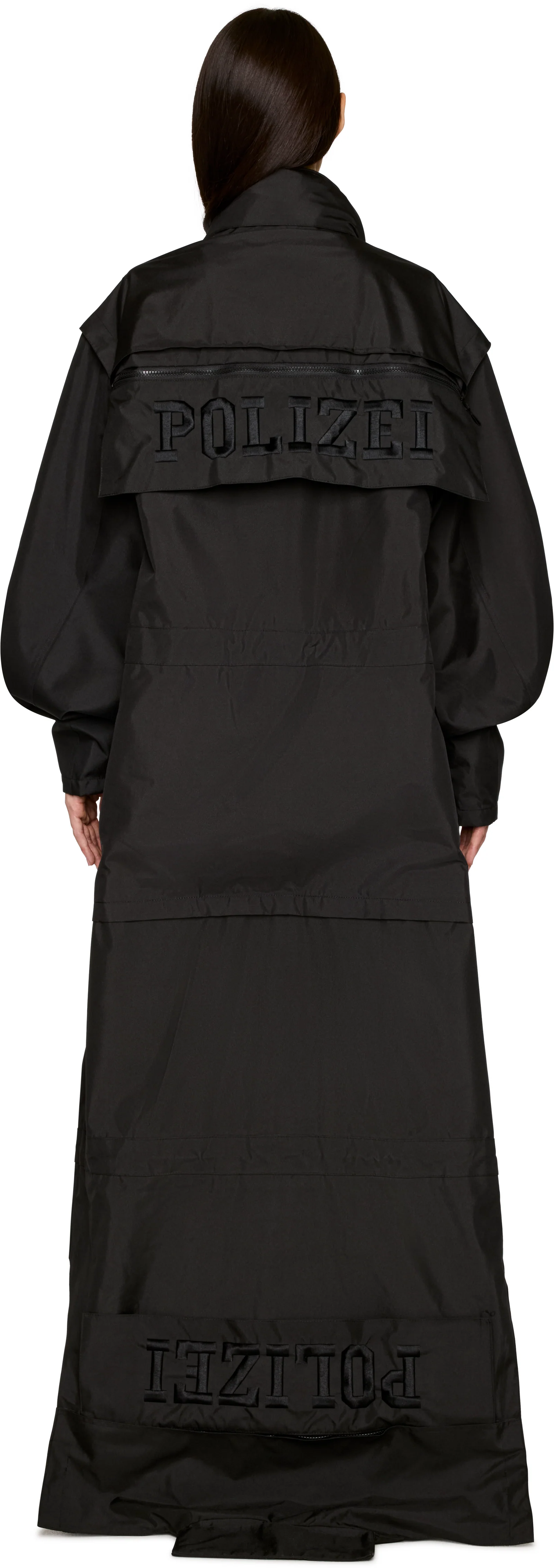 VETEMENTS Polizei' Reworked Trench Coat