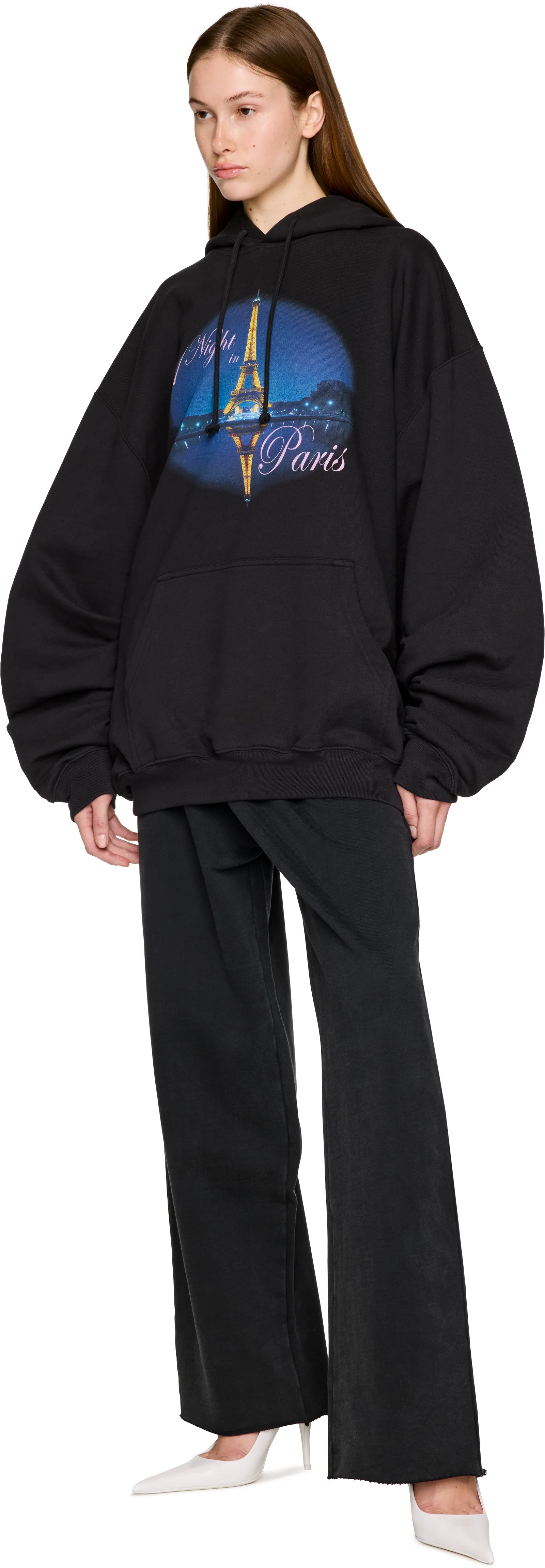 VETEMENTS Night In Paris Oversized Hoodie