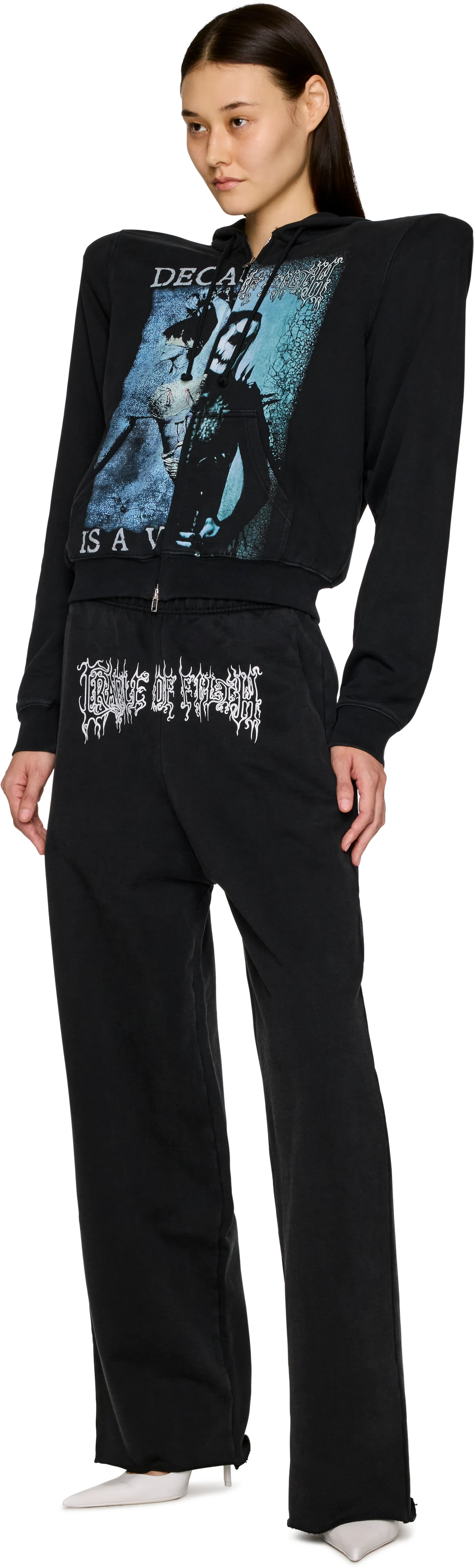 VETEMENTS Cradle of Filth Baggy Sweatpants