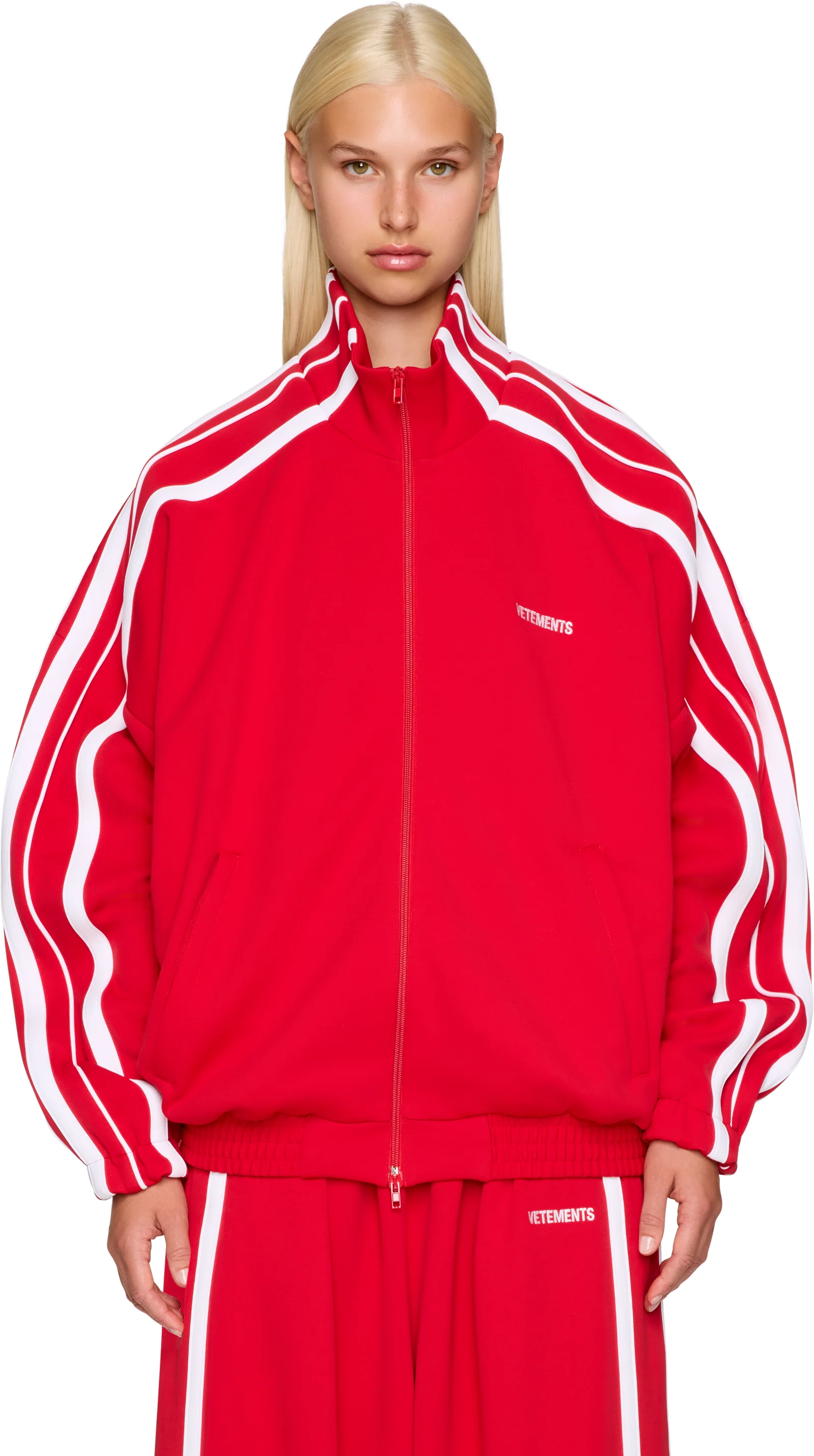 VETEMENTS Gym Track Jacket