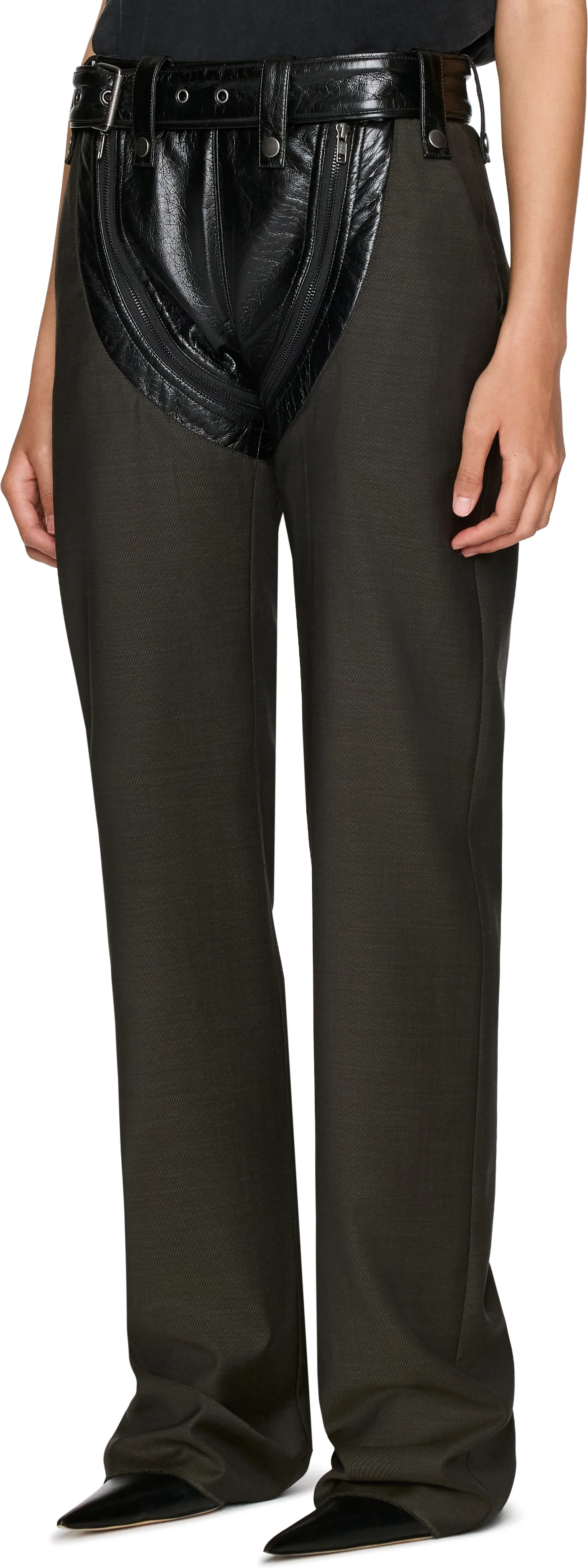Martine Rose Zip Chap Tailored Trouser
