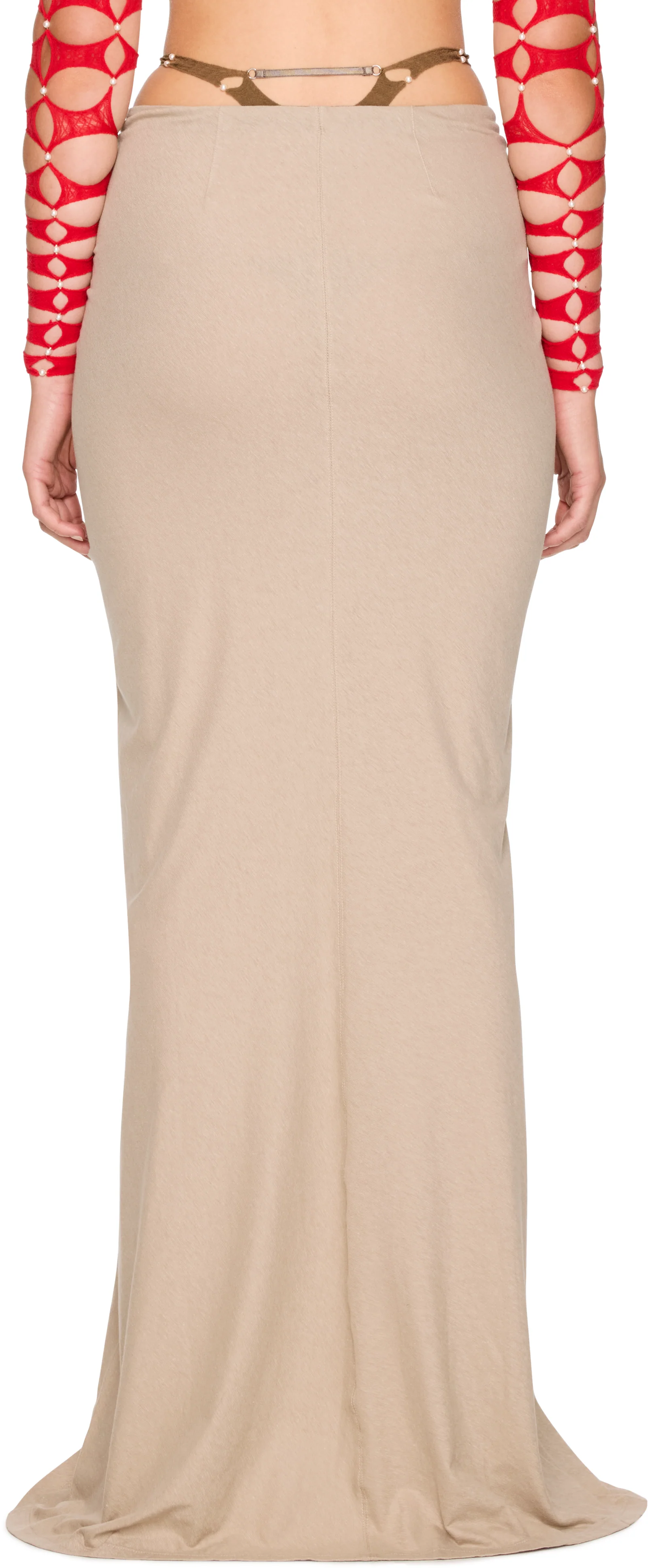 Rui G-String Zip Maxi Skirt