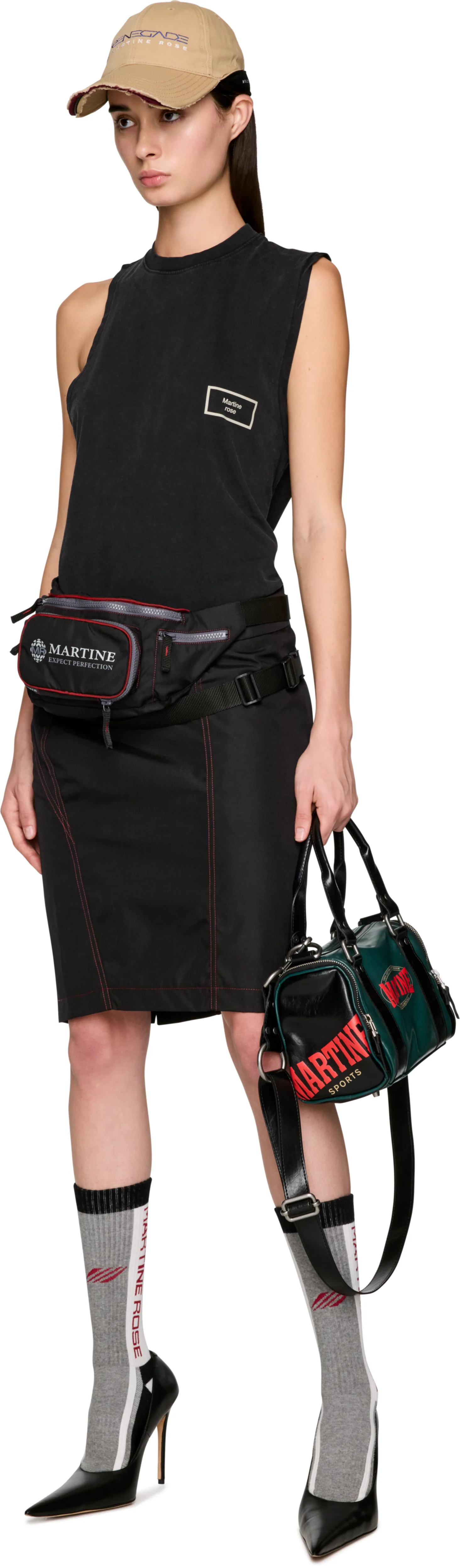 Martine Rose Mini Sports Top Handle Bag