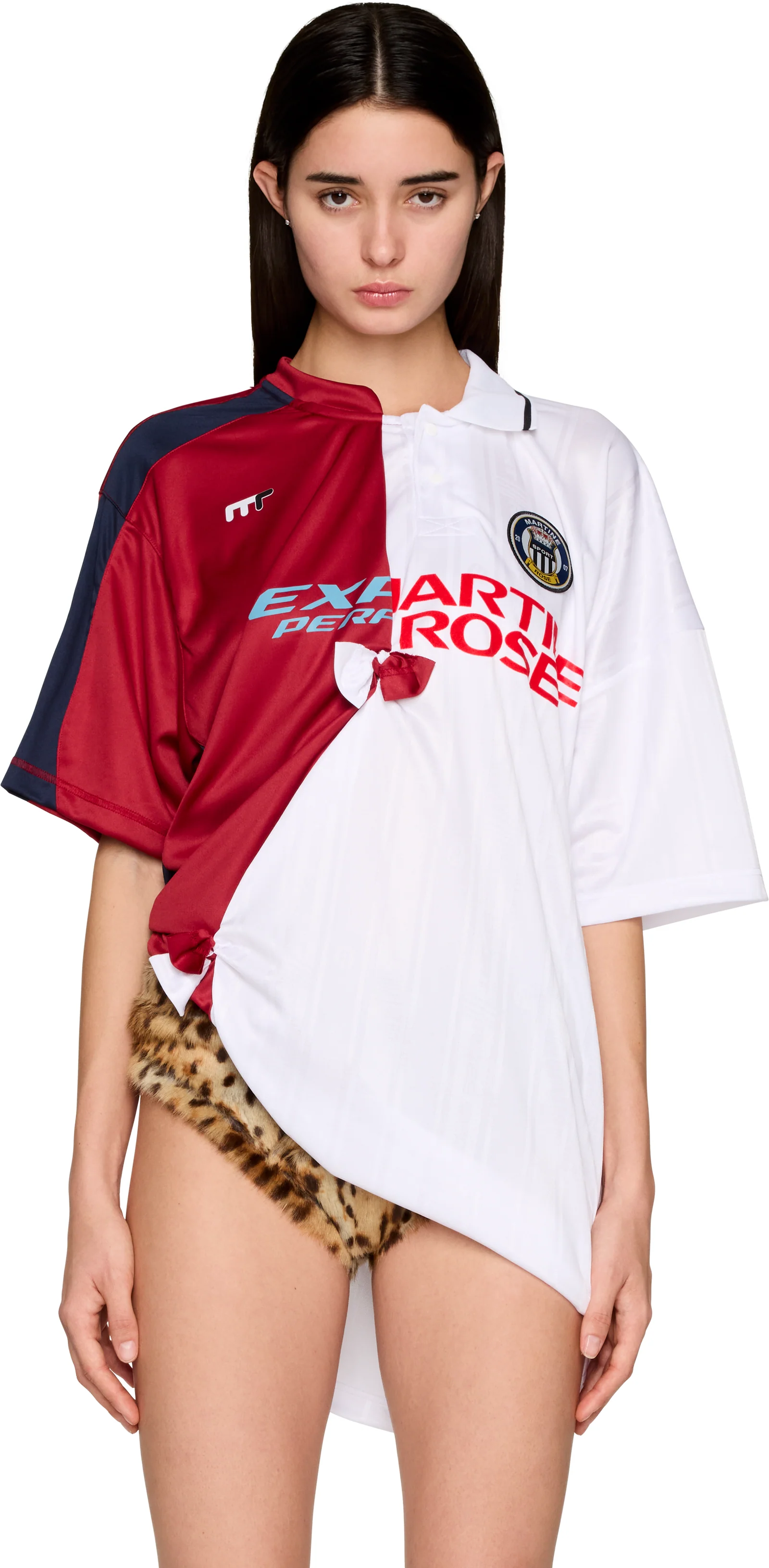 Martine Rose Collage Football Top T-Shirt