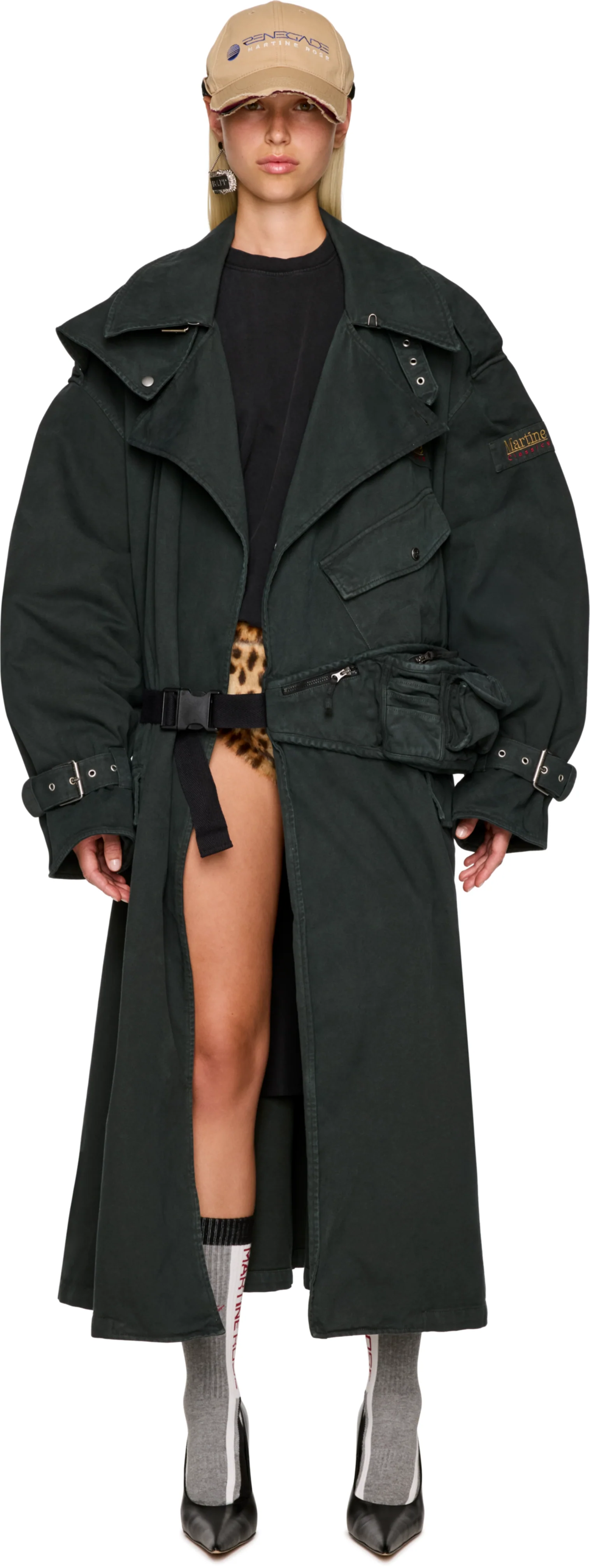 Martine Rose Bumbag Trench Coat