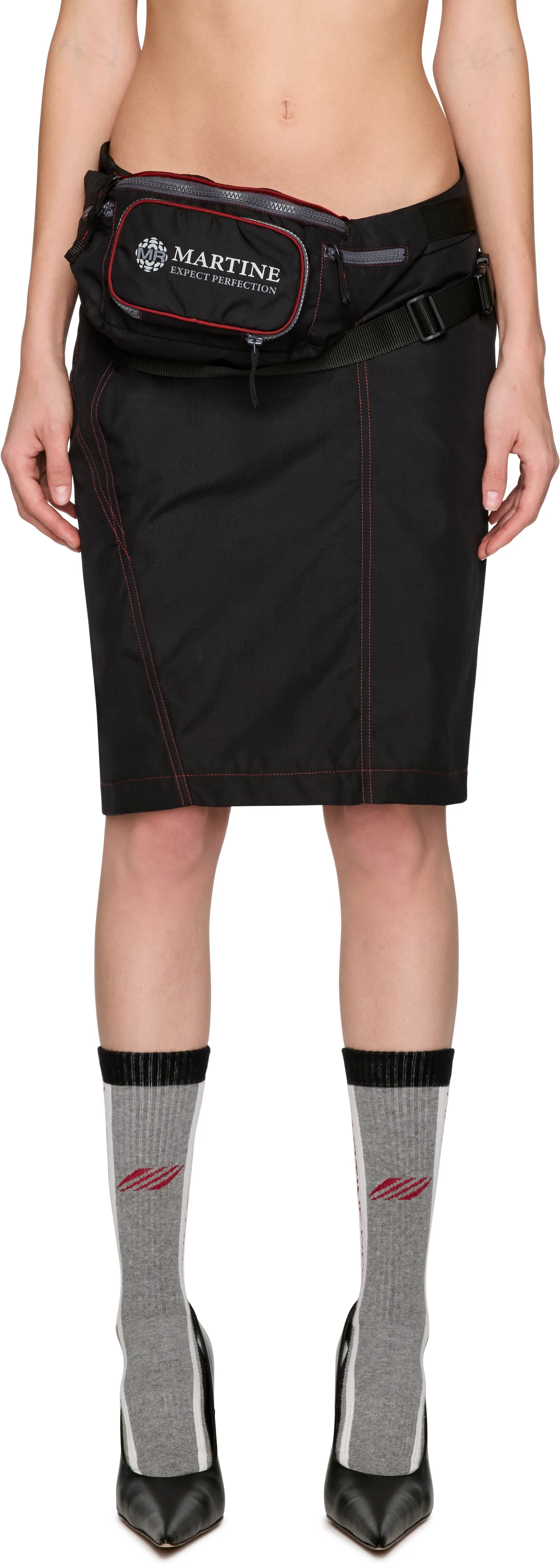 Martine Rose Bumbag Mini Skirt