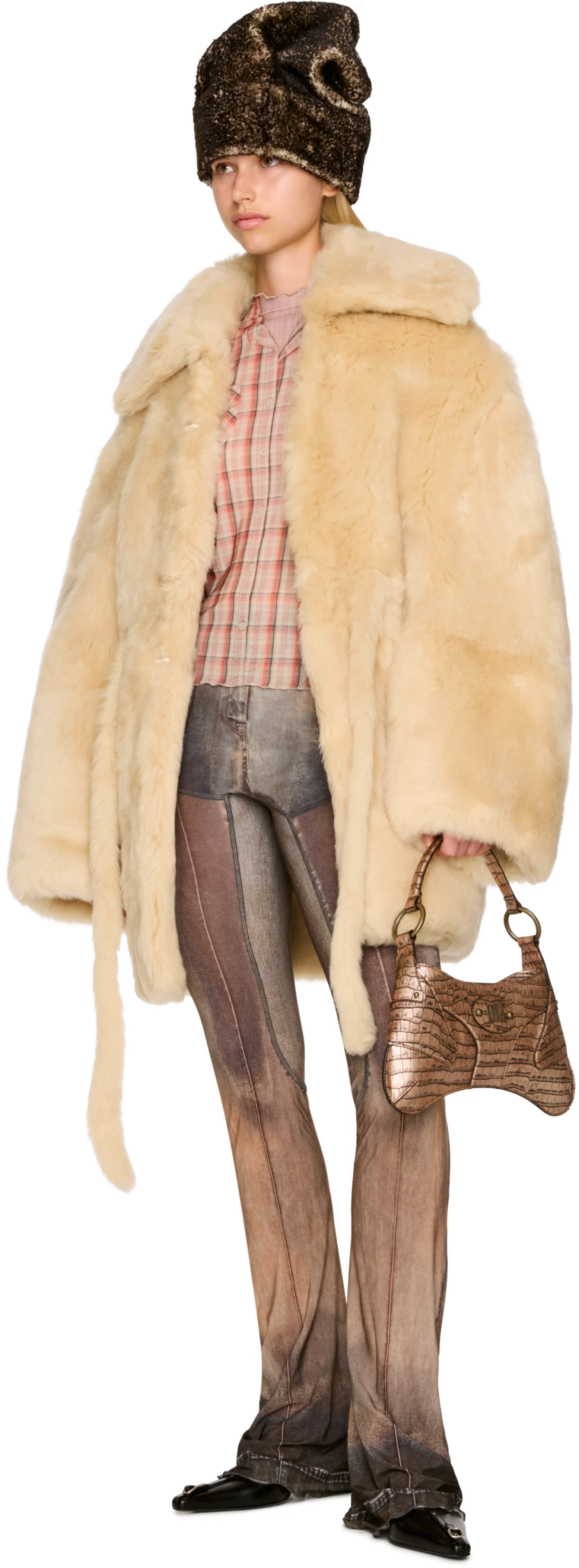 KNWLS Baby Shearling Coat