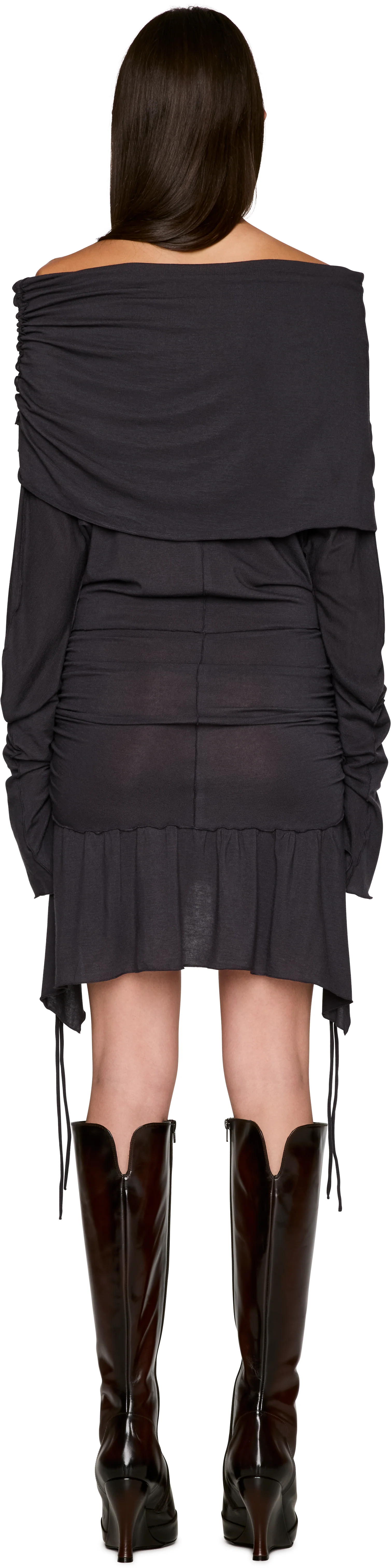 KNWLS Mg-Petrol Mini Dress
