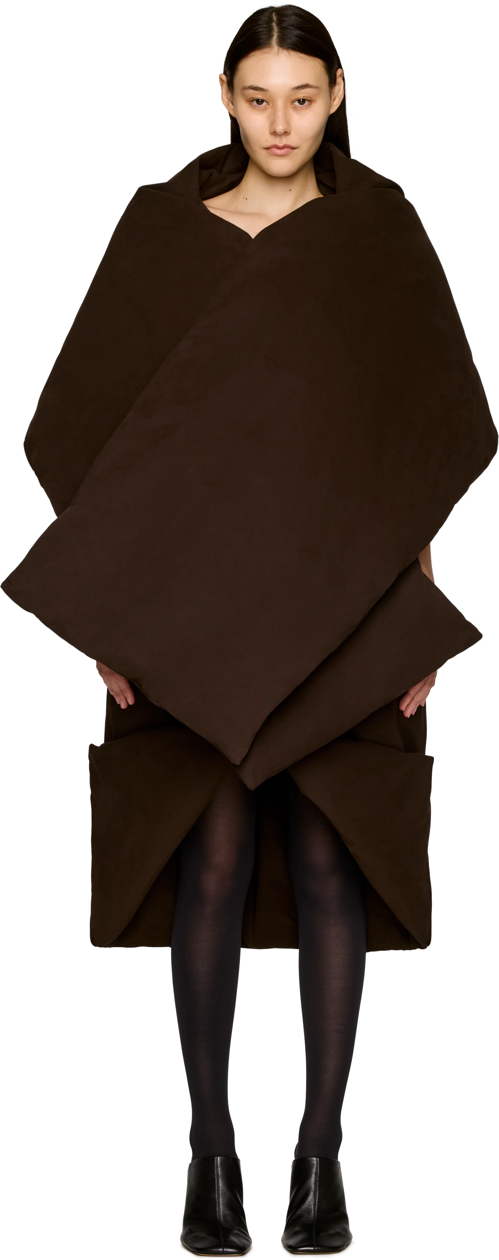 Entire Studios Doona Scarf Puffer Jacket
