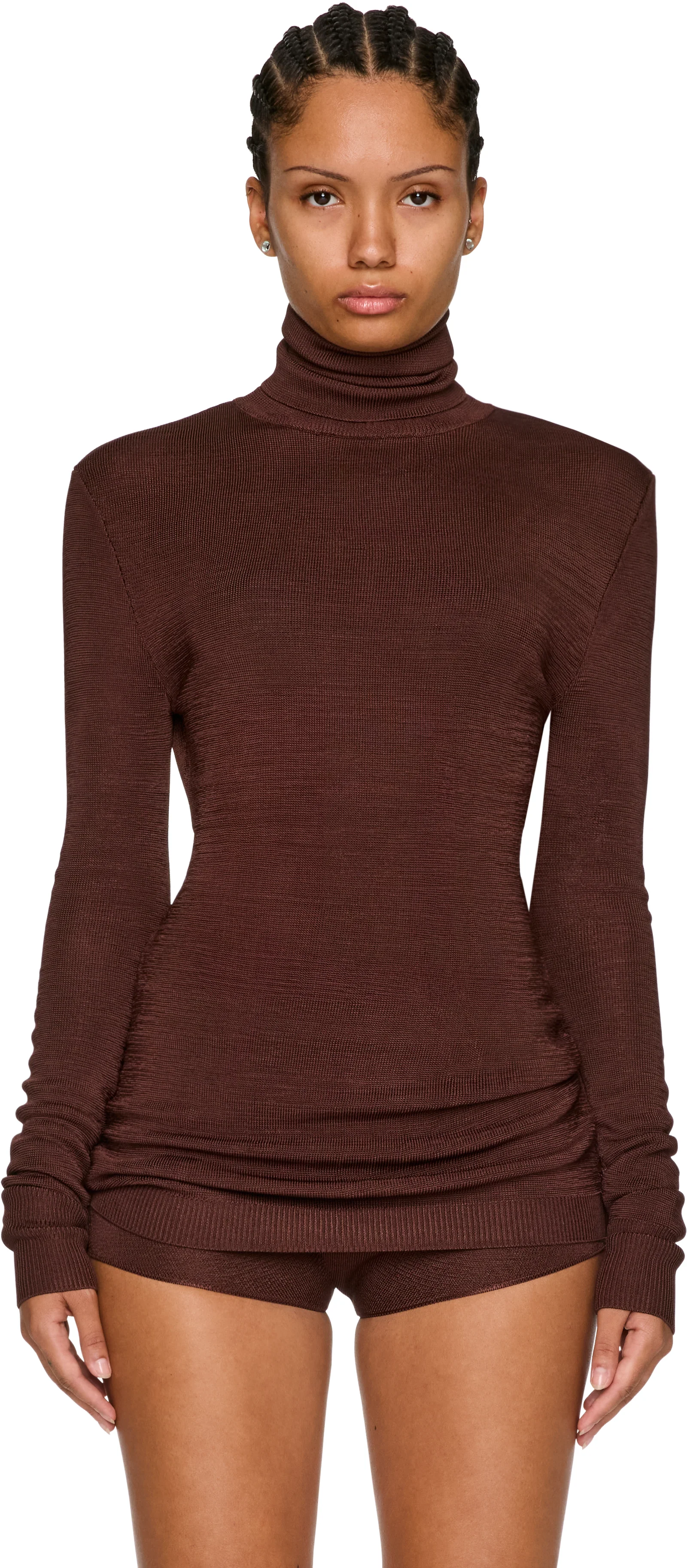 Entire Studios Turtle Neck Long Sleeve Top