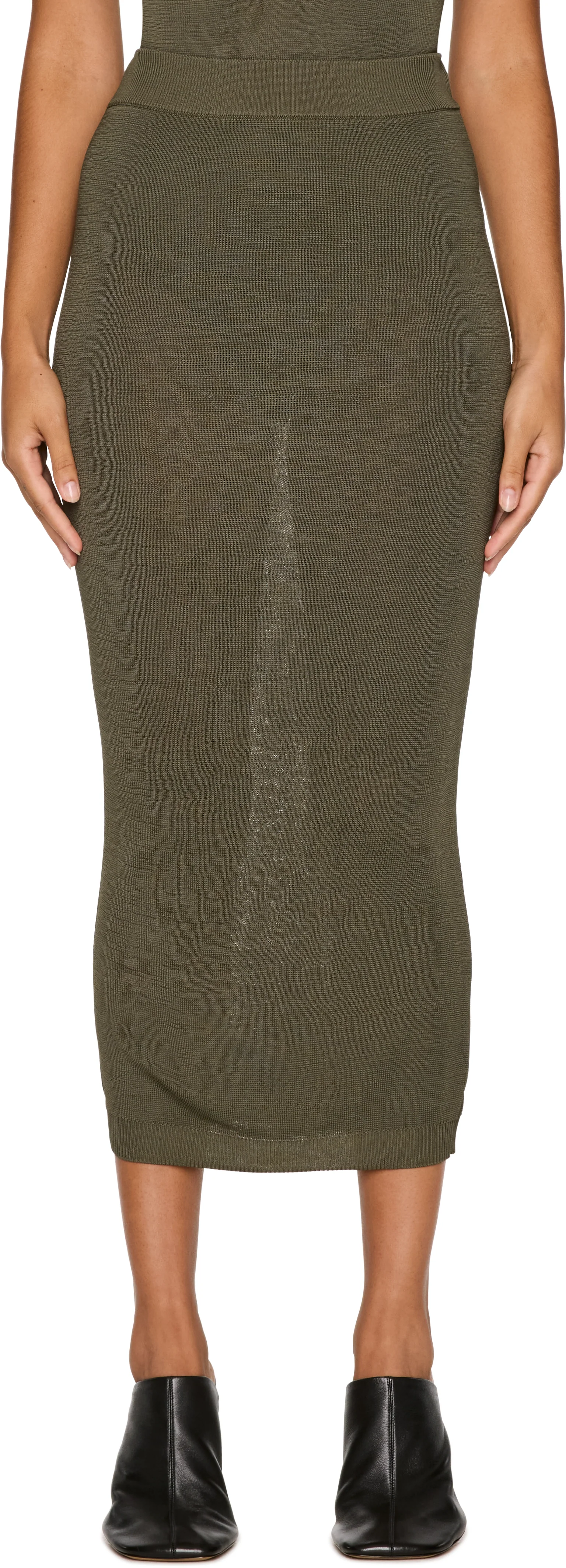 Entire Studios Knit Midi Skirt