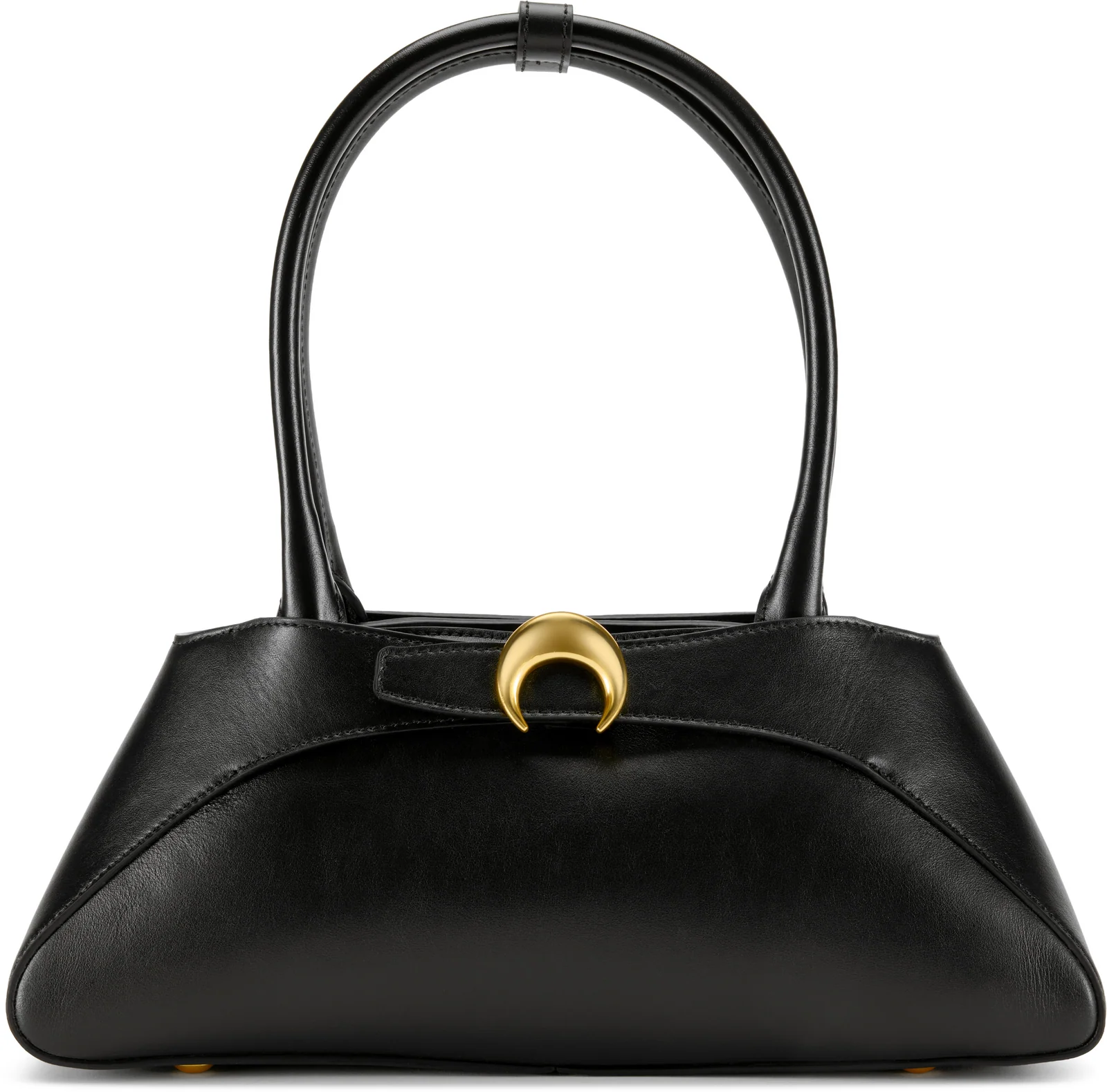 Marine Serre Smooth Leather Aurora Bag
