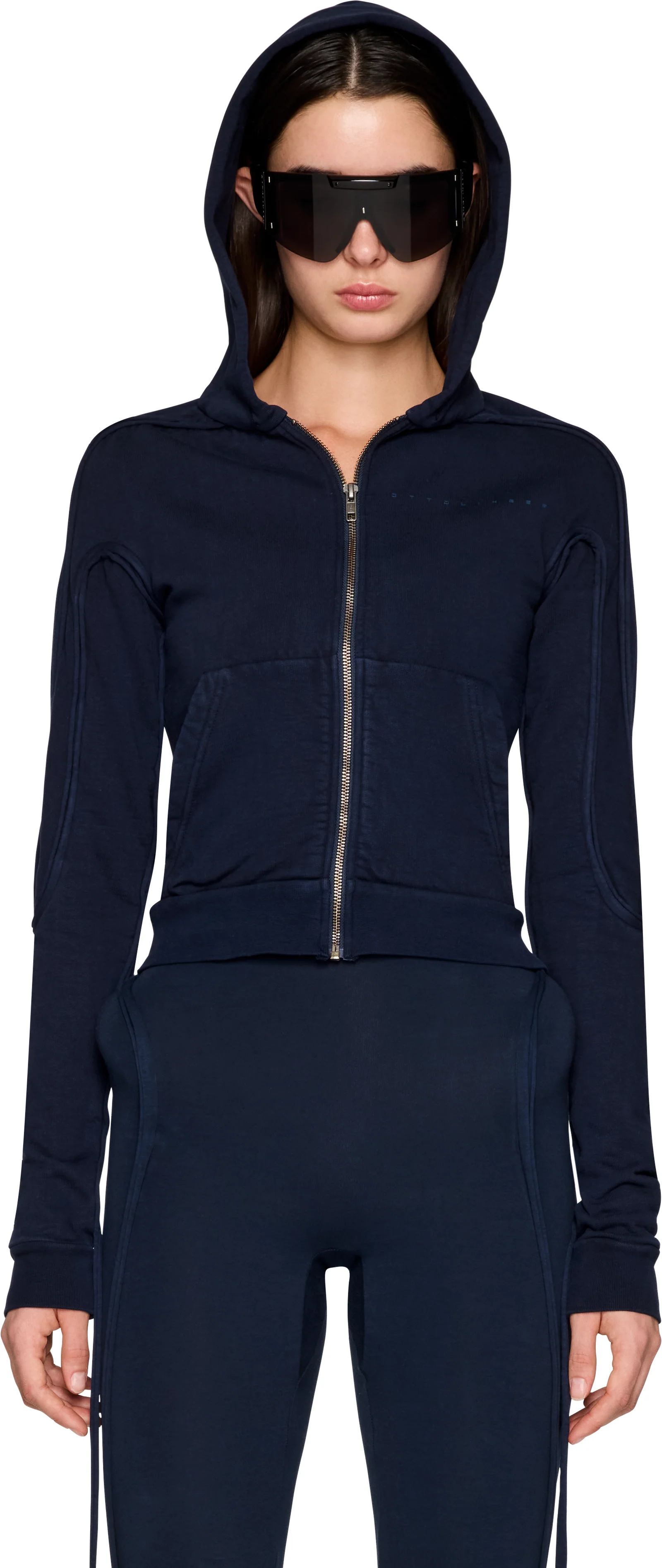 Ottolinger Fitted Zip Hoodie