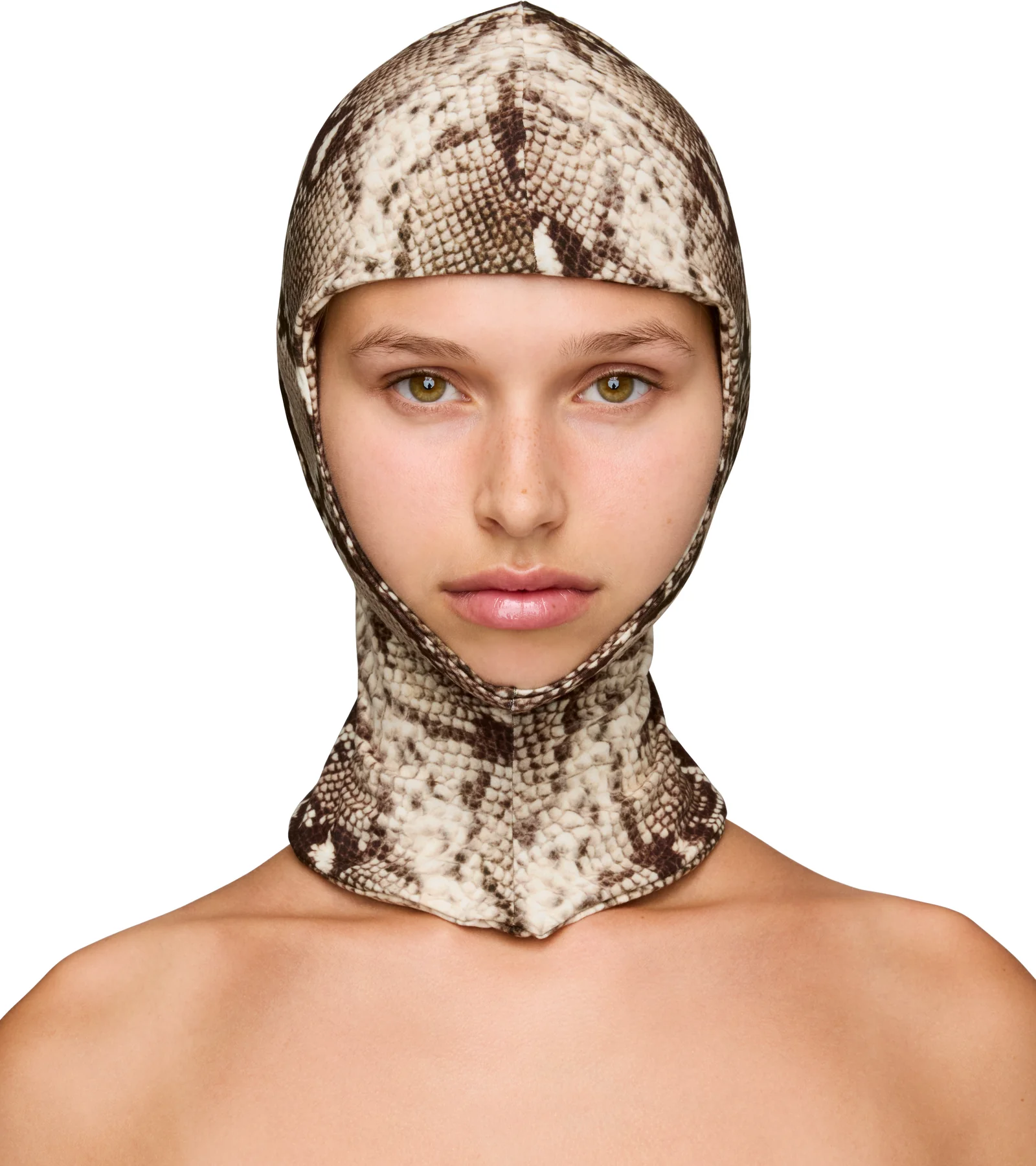 Duran Lantink Jersey Printed Balaclava