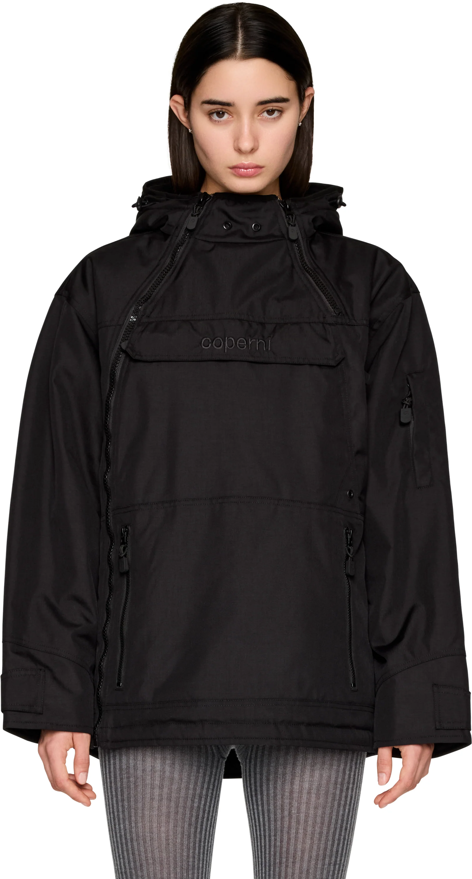 Coperni Asymmetric Parka Jacket