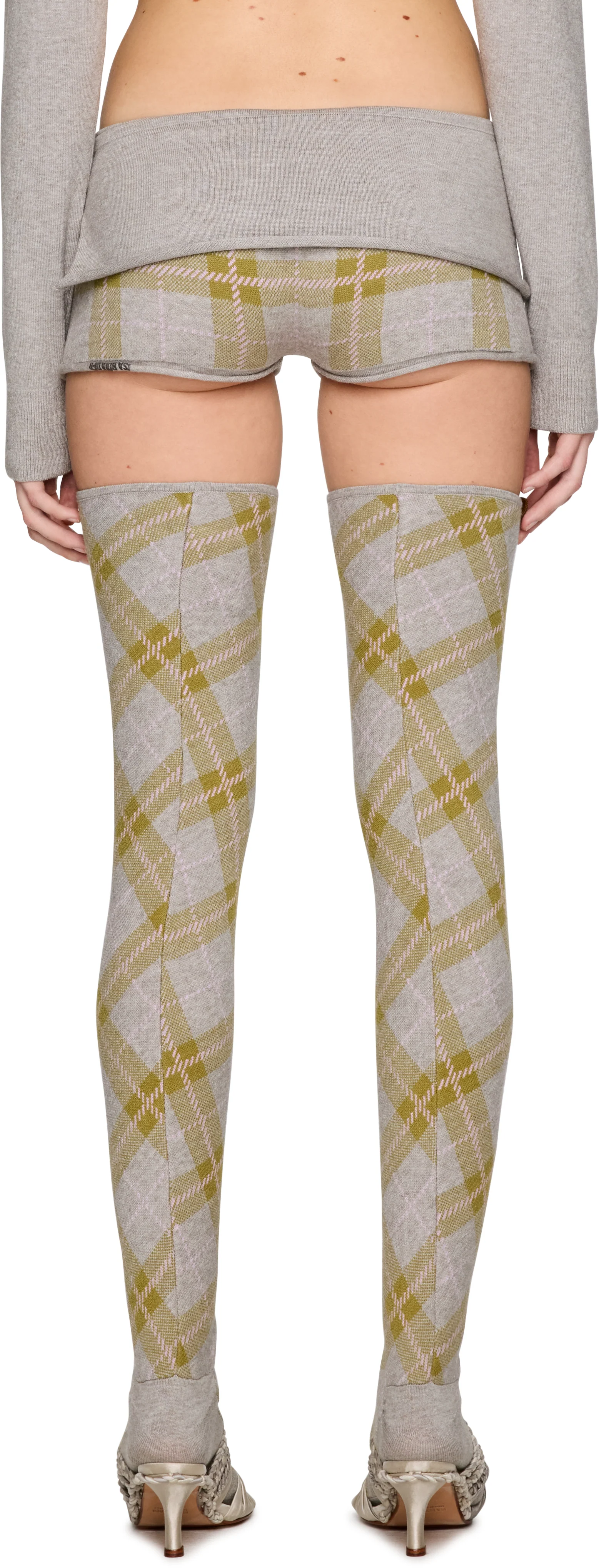 Isa Boulder Lattice Wrap Mini Skort