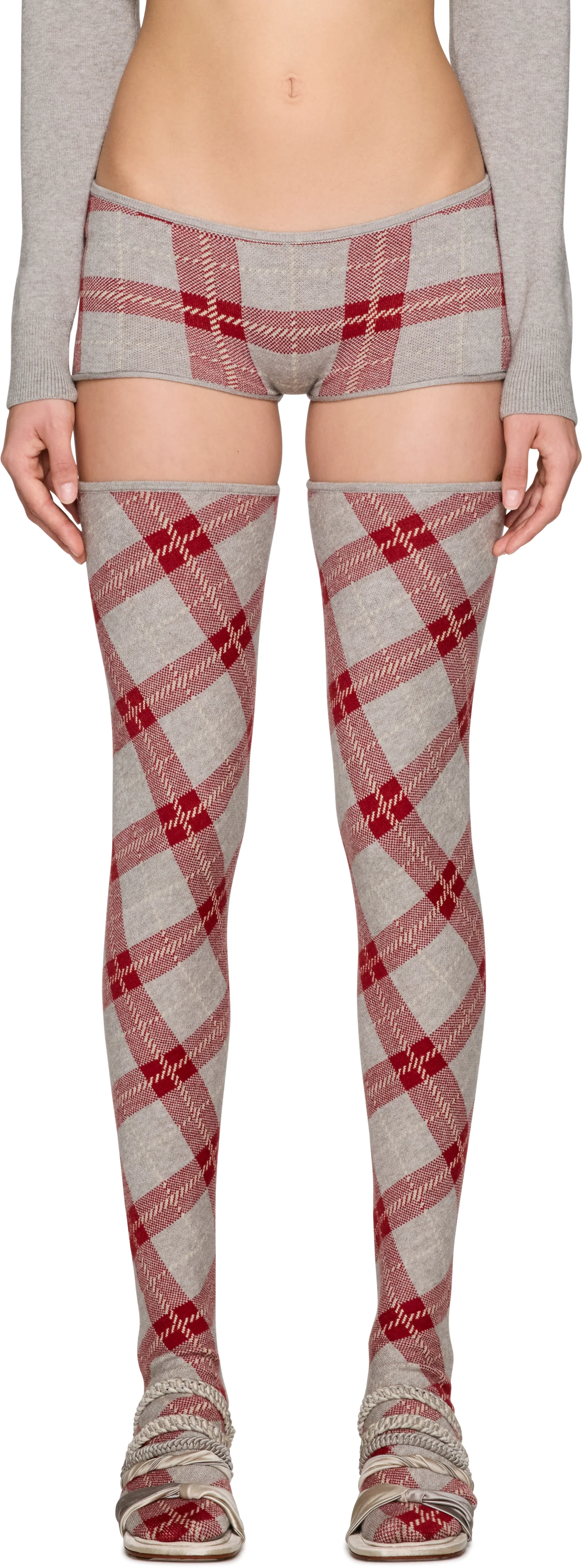 Isa Boulder Tartan Shorts