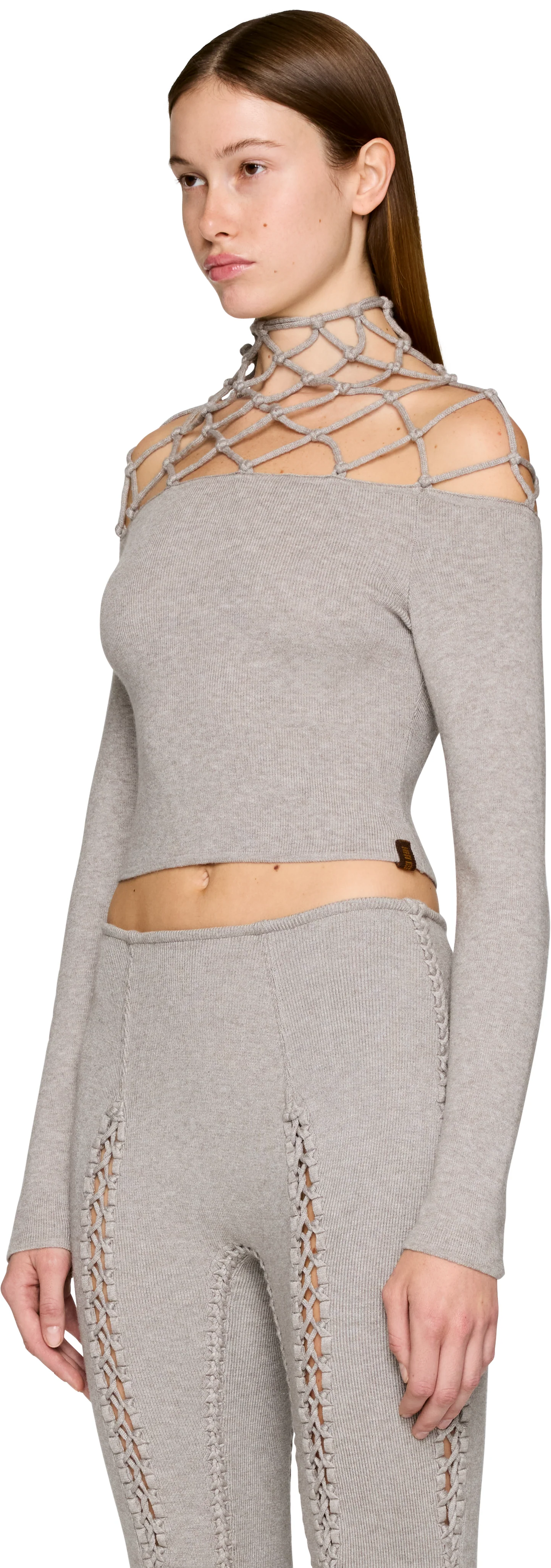 Isa Boulder Highline Macramist Long Sleeve Top