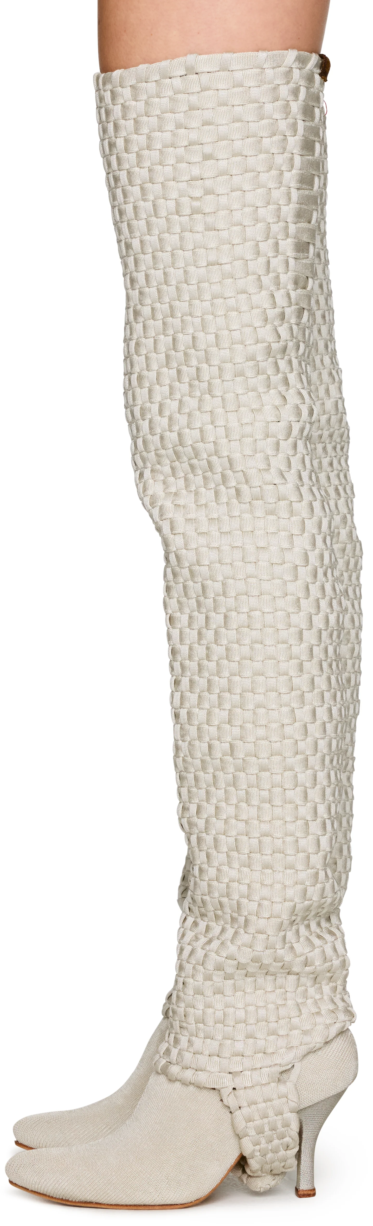Isa Boulder Woven Knot Boot Leg Warmers