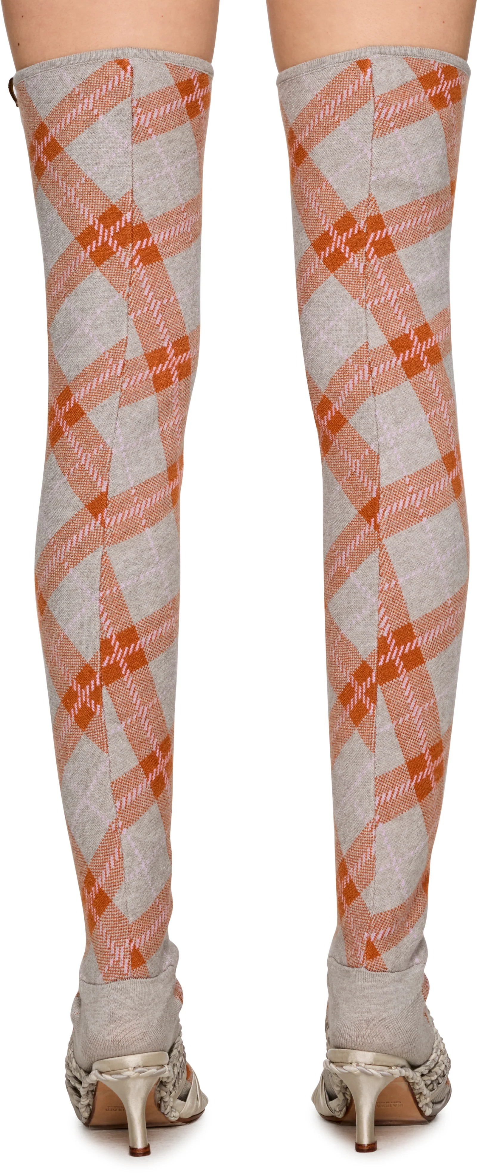 Isa Boulder Tartan High Socks