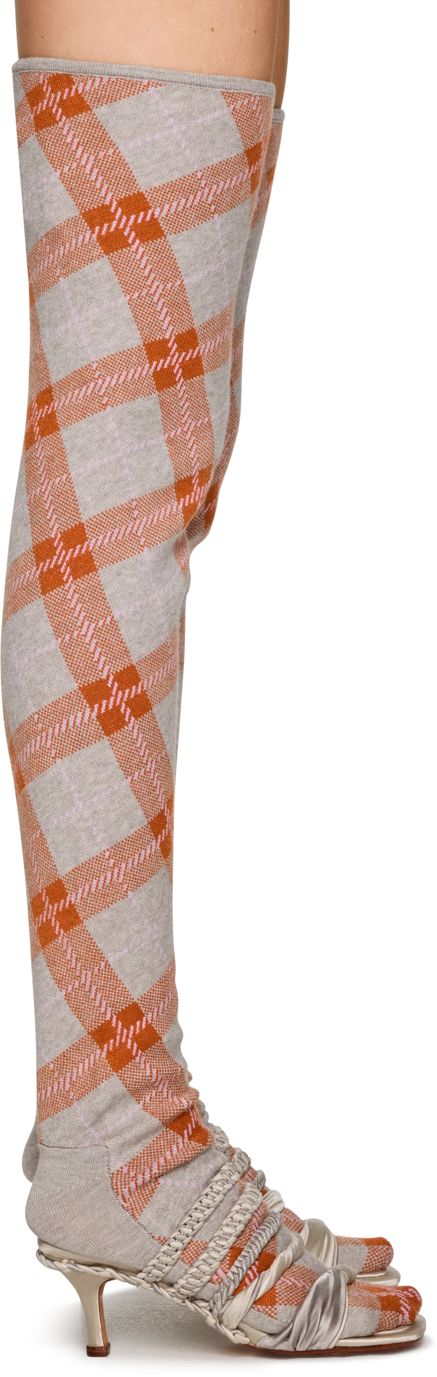 Isa Boulder Tartan High Socks