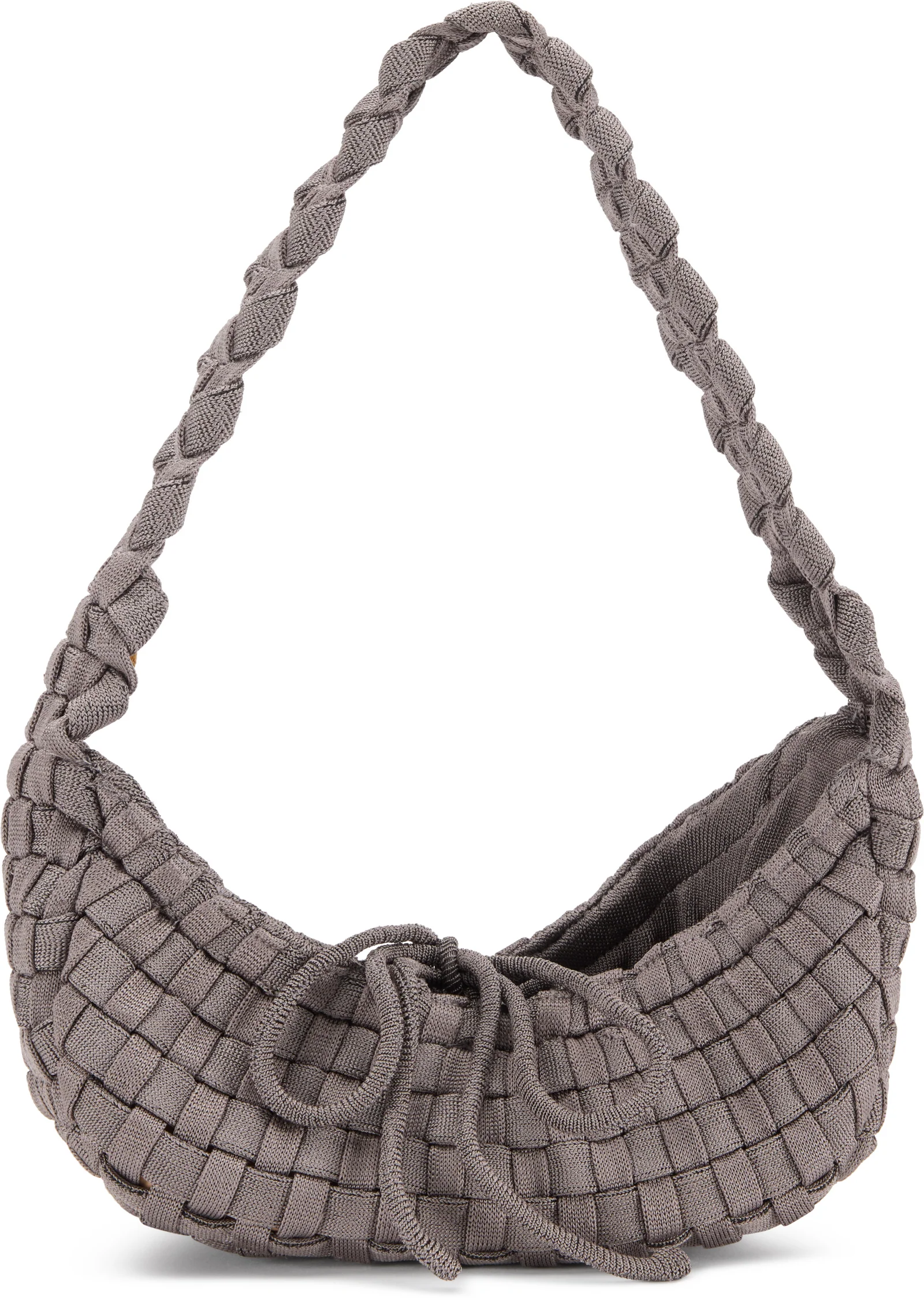 Isa Boulder Weave Small Shoulder Bag