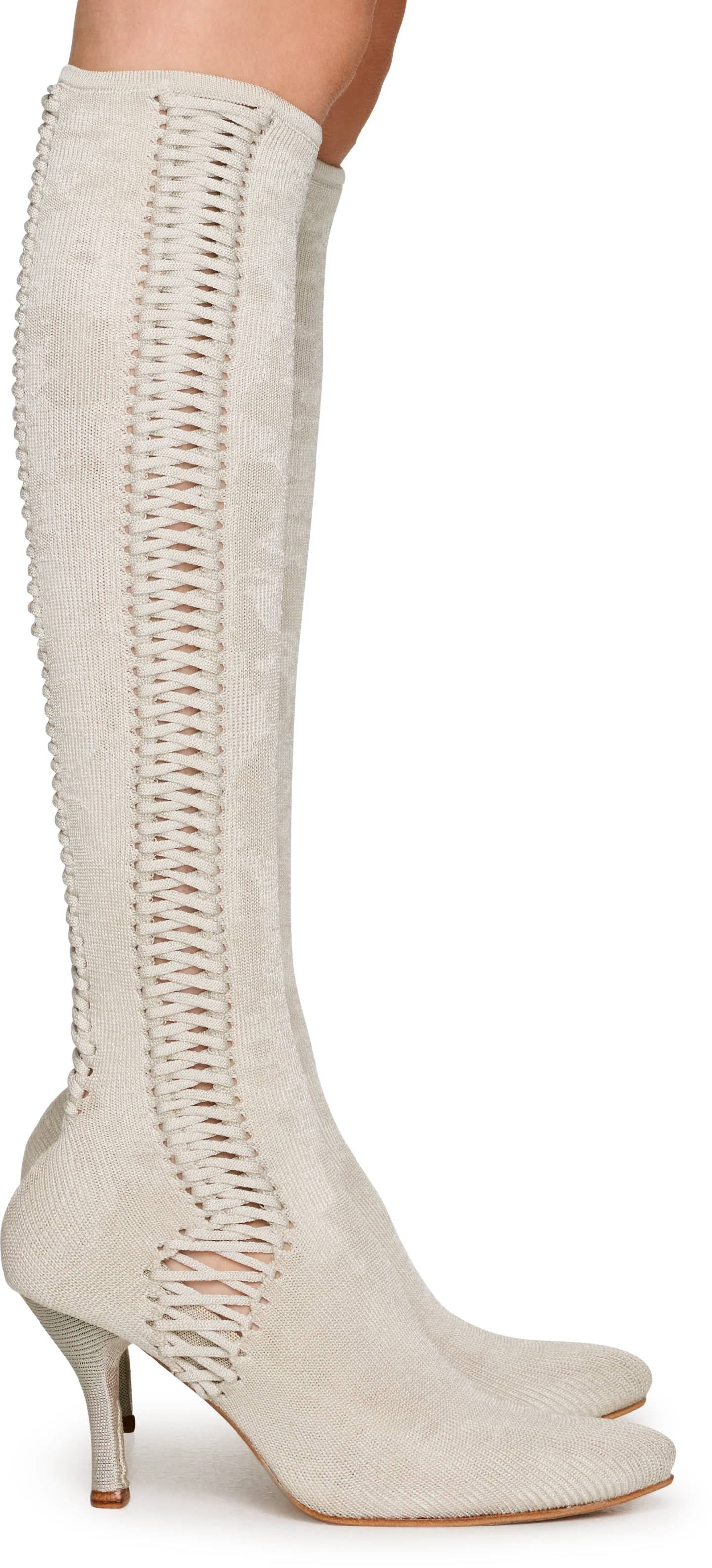 Isa Boulder Macrame Line Tight Boots