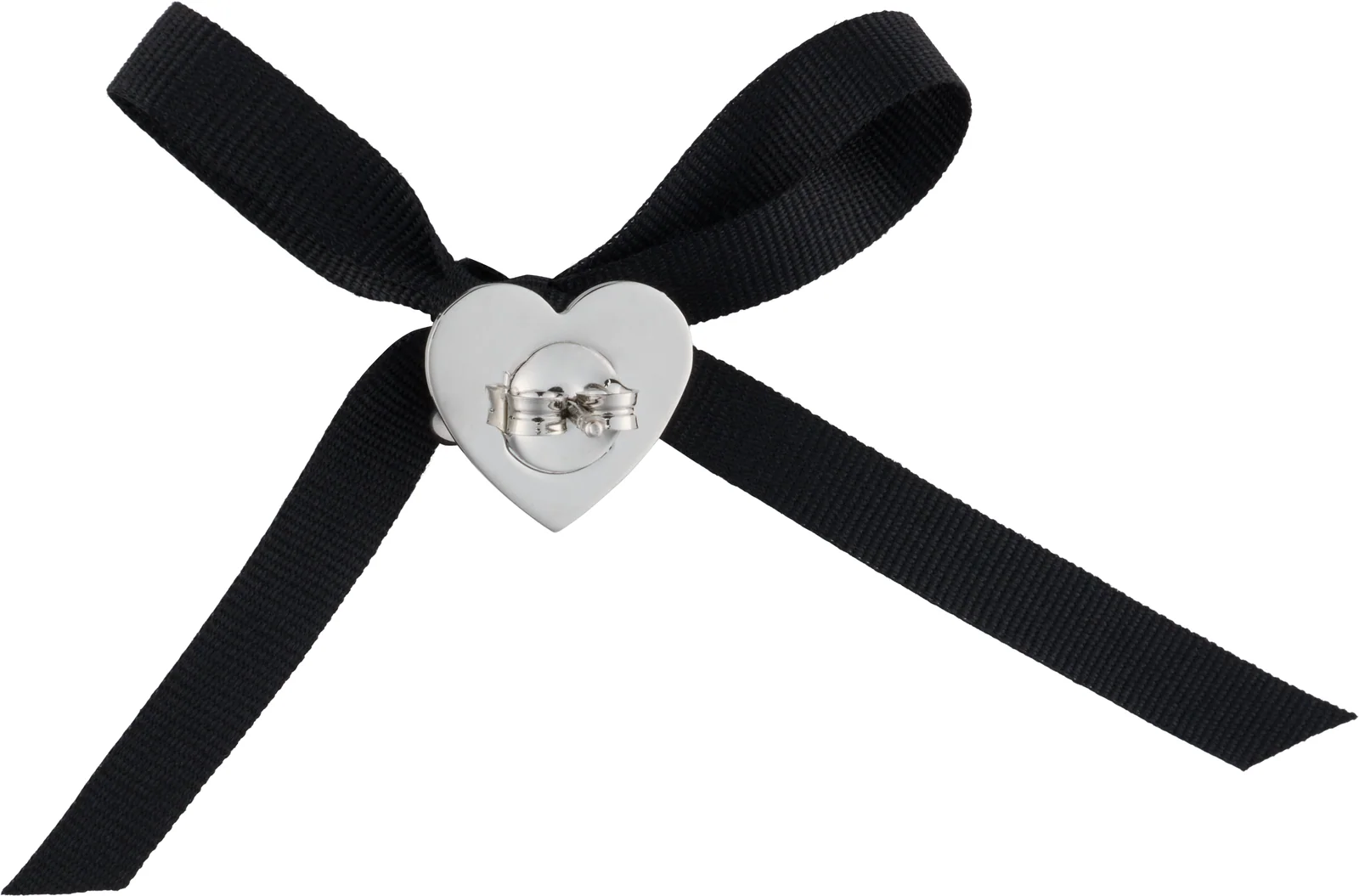 D'heygere Bow Holder Stud Single Earring