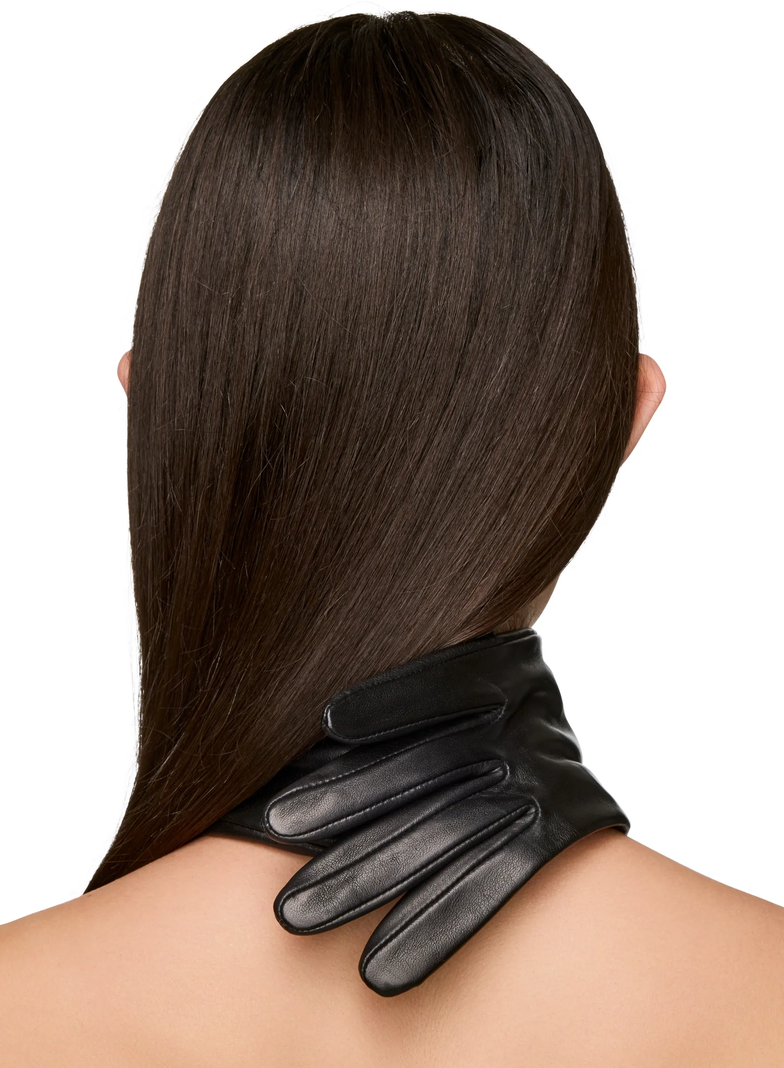 D'heygere Lambskin Gloves Convertible Neckpiece