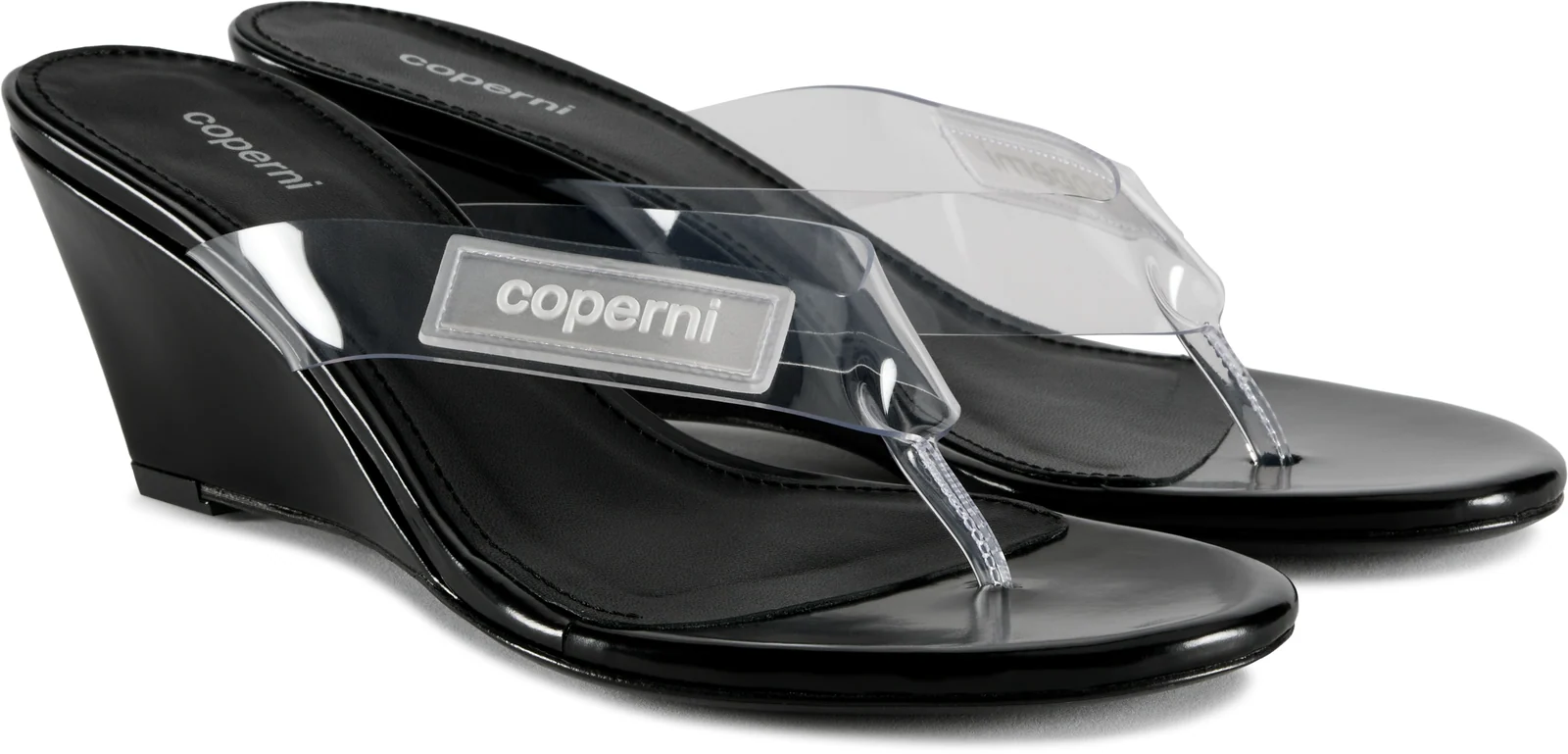Coperni Lift Flip Flop Heeled Sandals