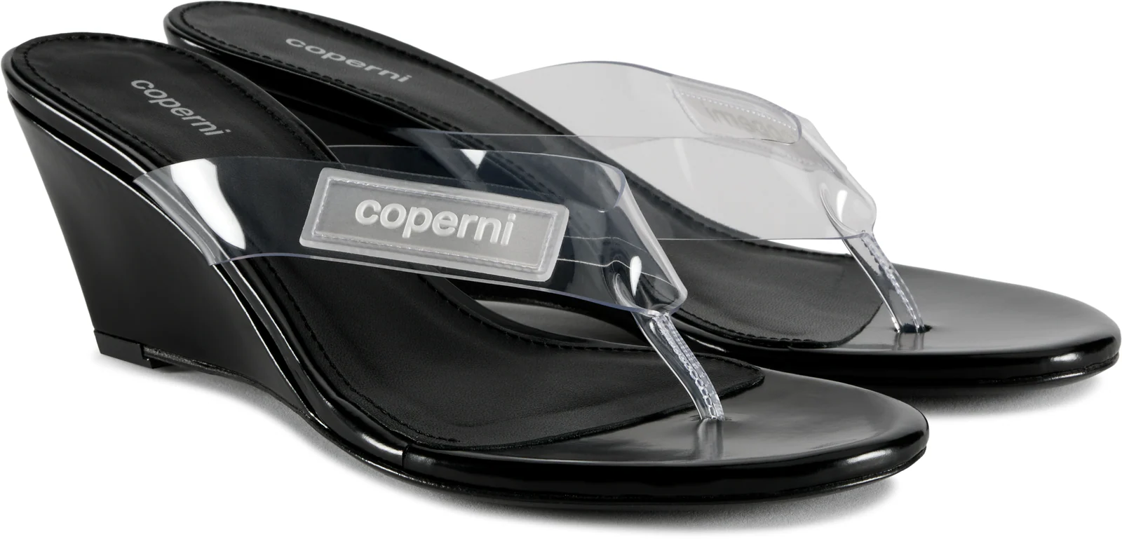 Coperni Lift Flip Flop Heeled Sandals