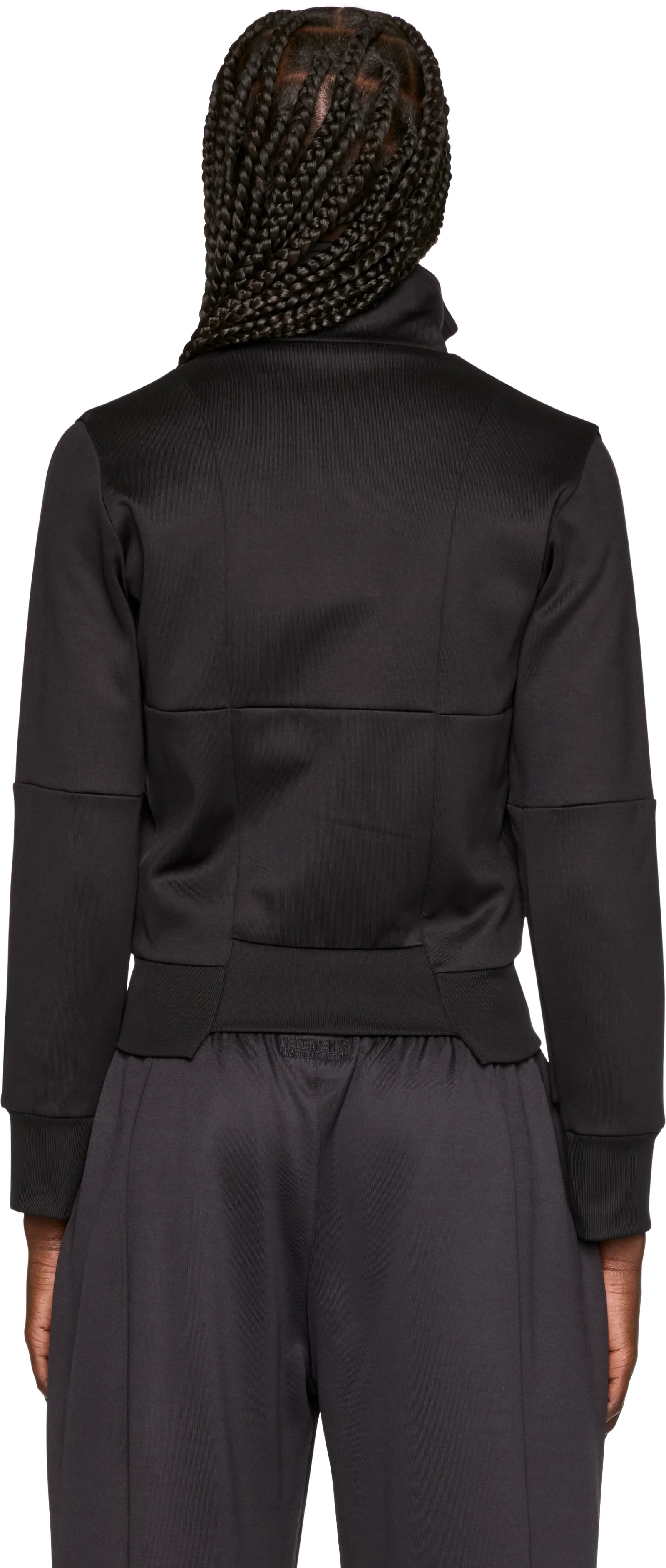 VETEMENTS Cut-Up Athletic Zip-Up Track Jacket