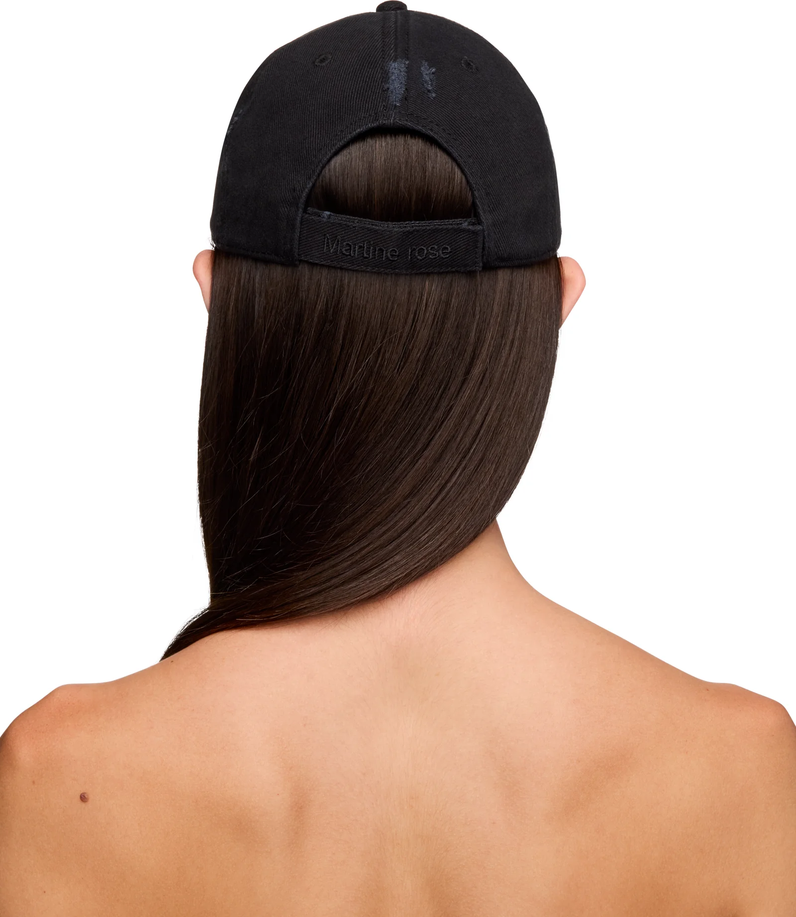 Martine Rose Cut Peak Cap