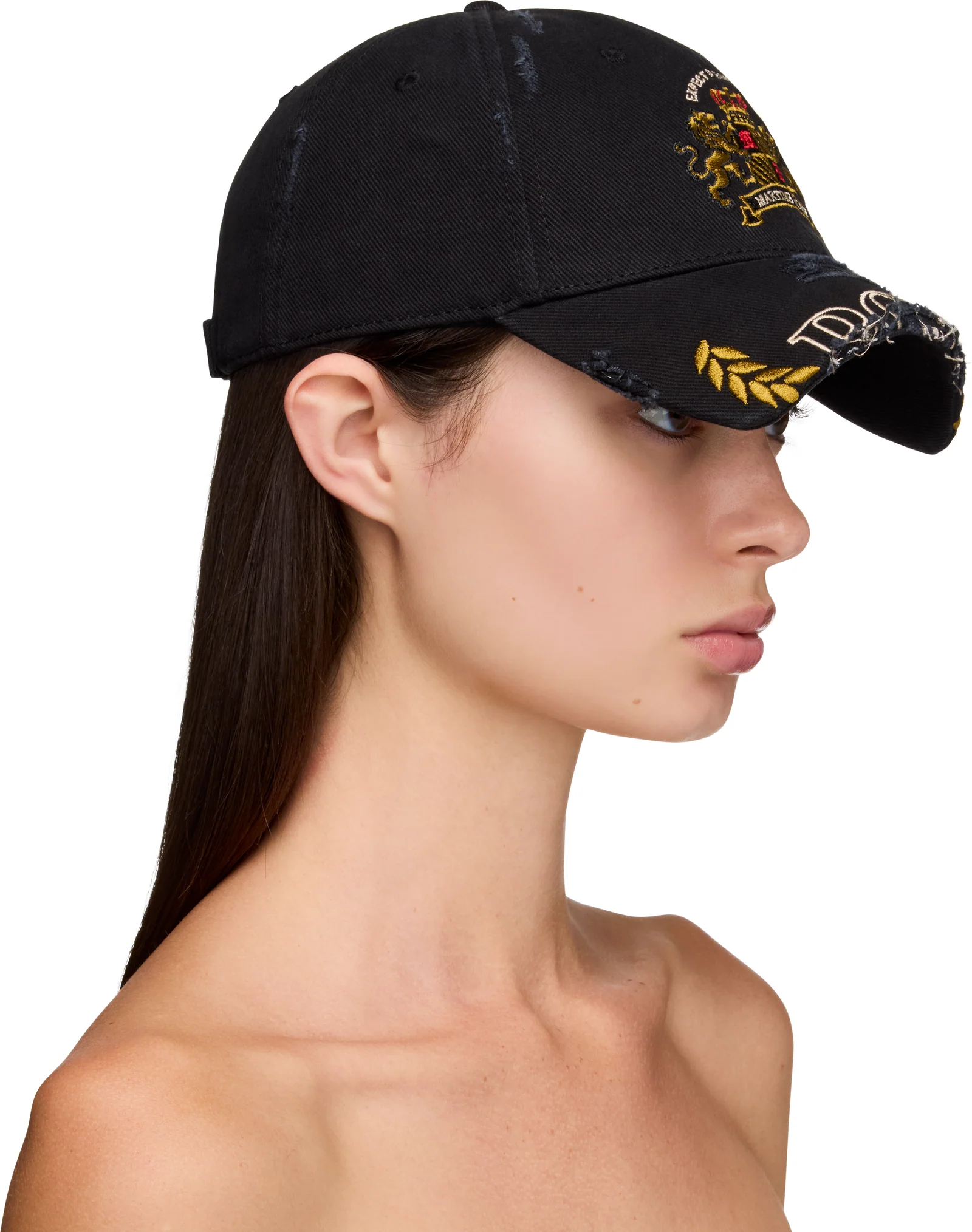 Martine Rose Cut Peak Cap