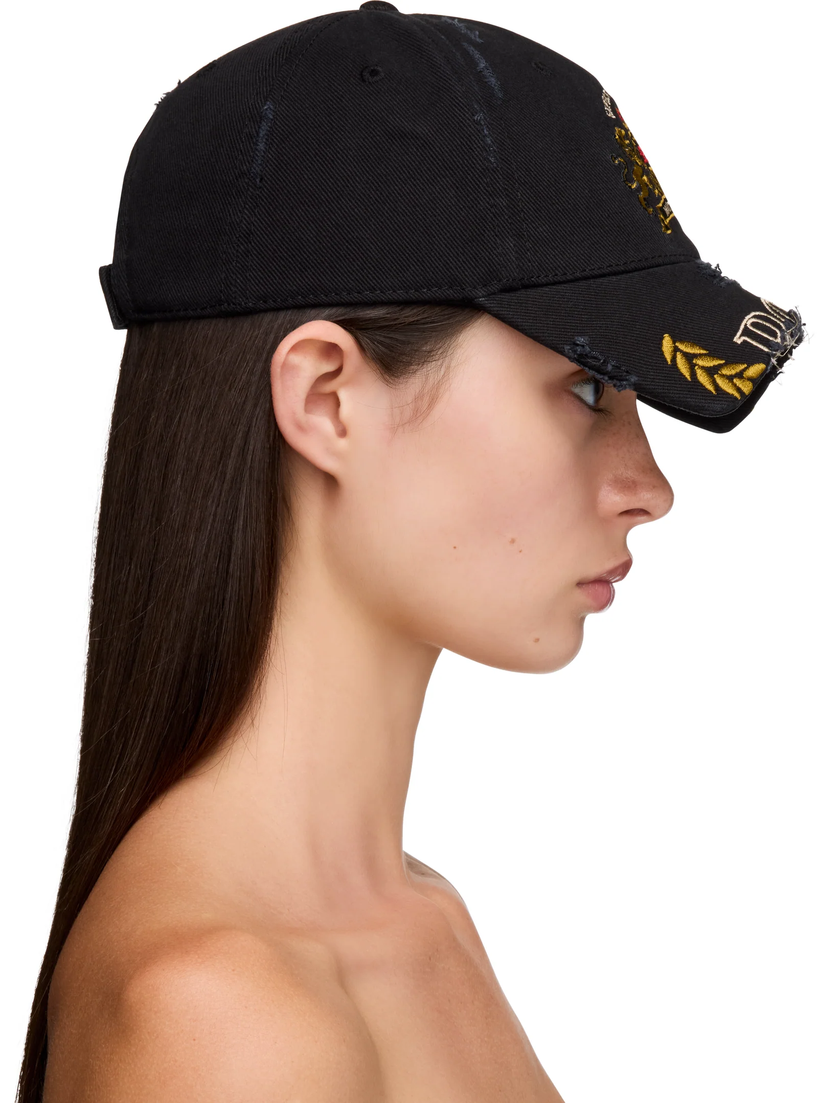 Martine Rose Cut Peak Cap