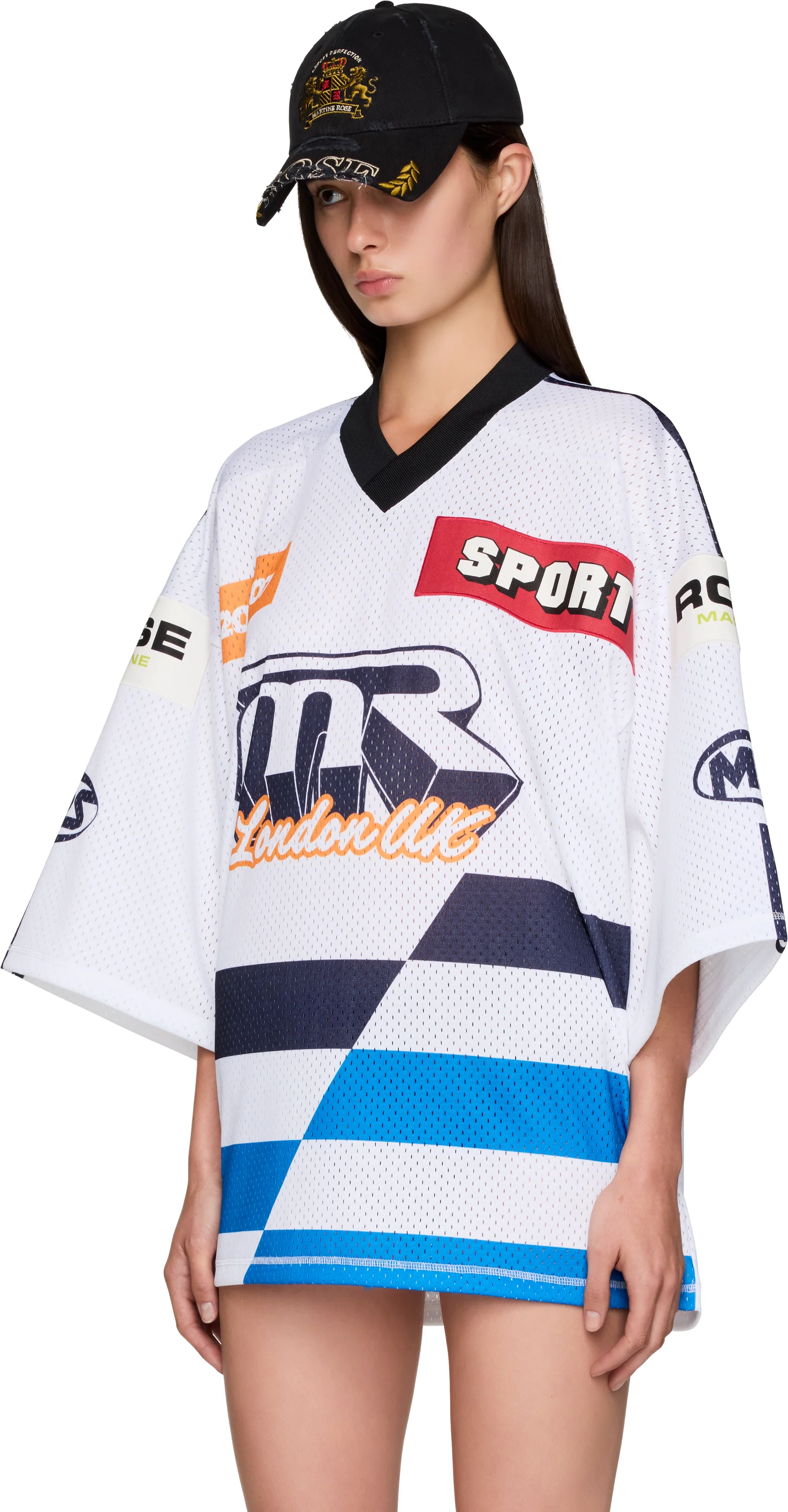 Martine Rose Oversized Hockey T-Shirt