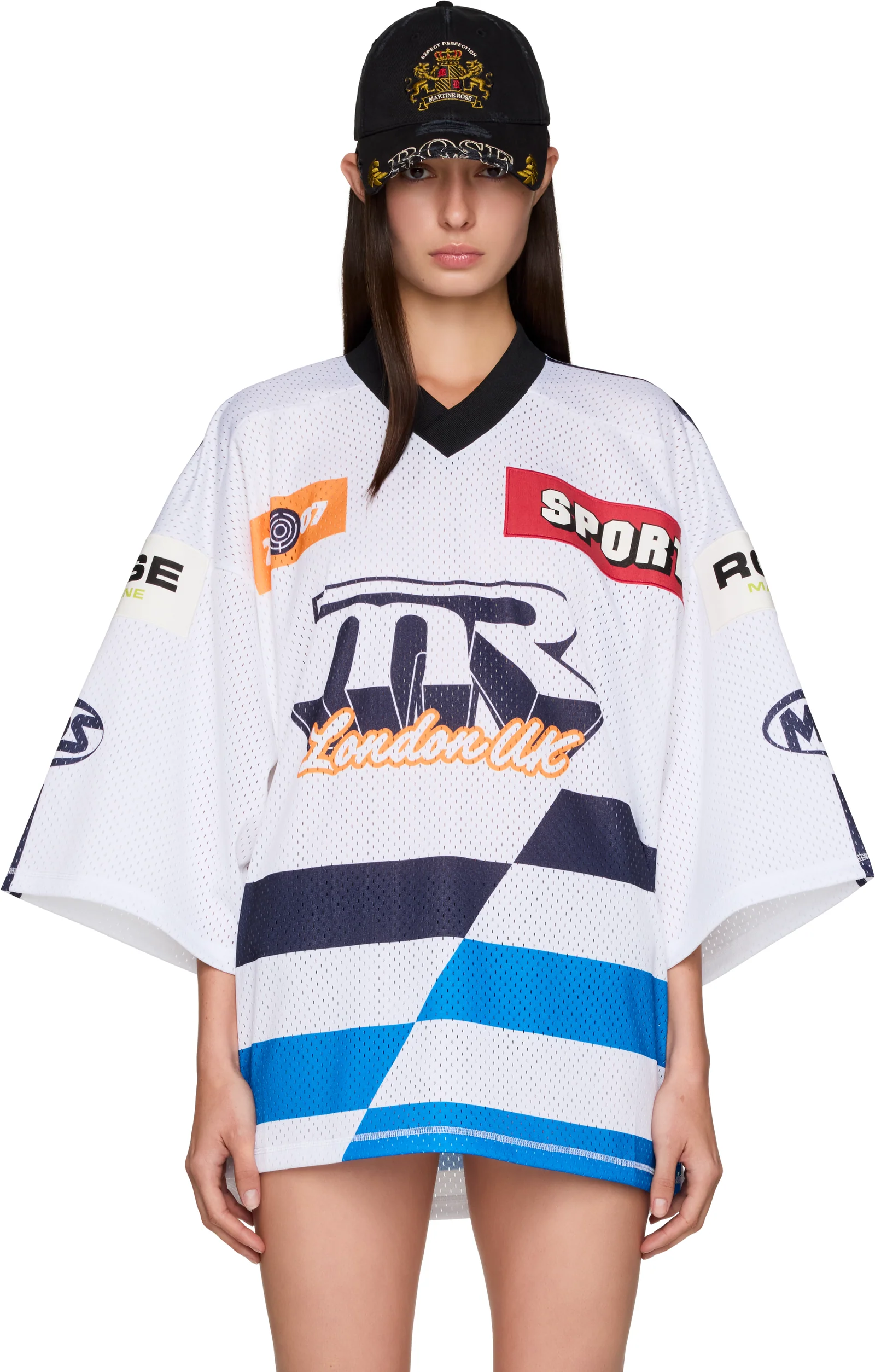 Martine Rose Oversized Hockey T-Shirt