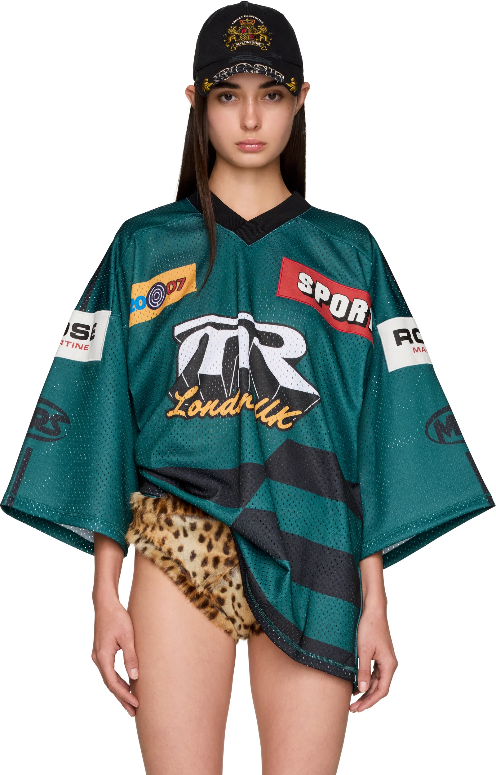 Martine Rose Oversized Hockey T-Shirt