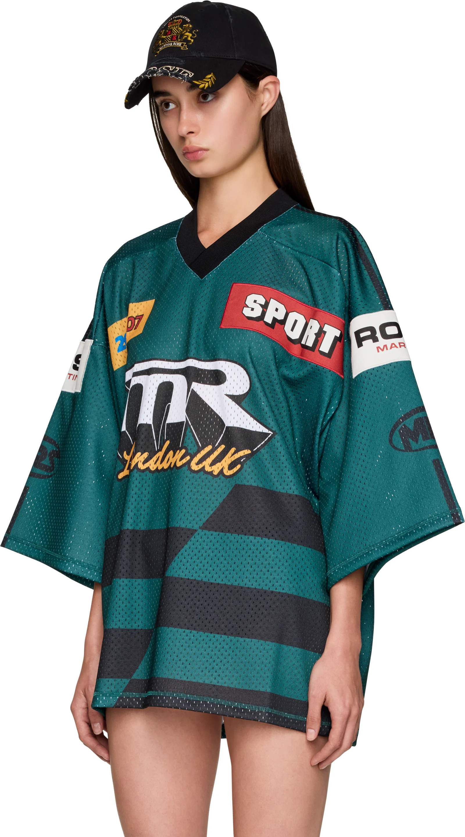 Martine Rose Oversized Hockey T-Shirt