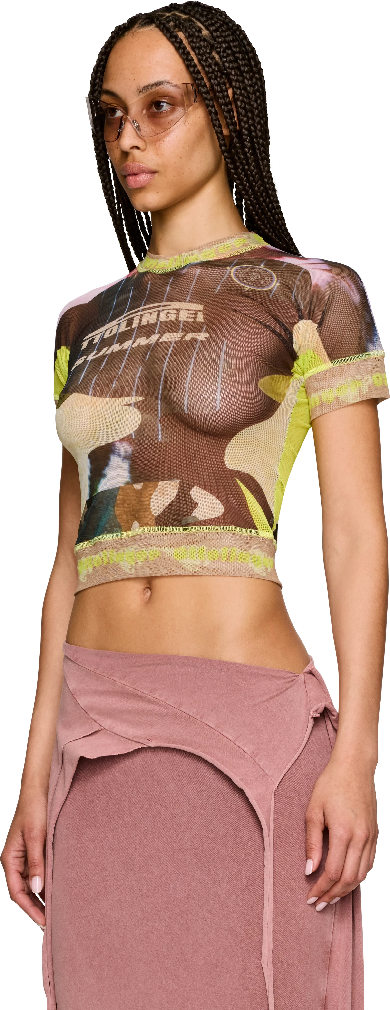 Ottolinger Camo Mesh T-Shirt