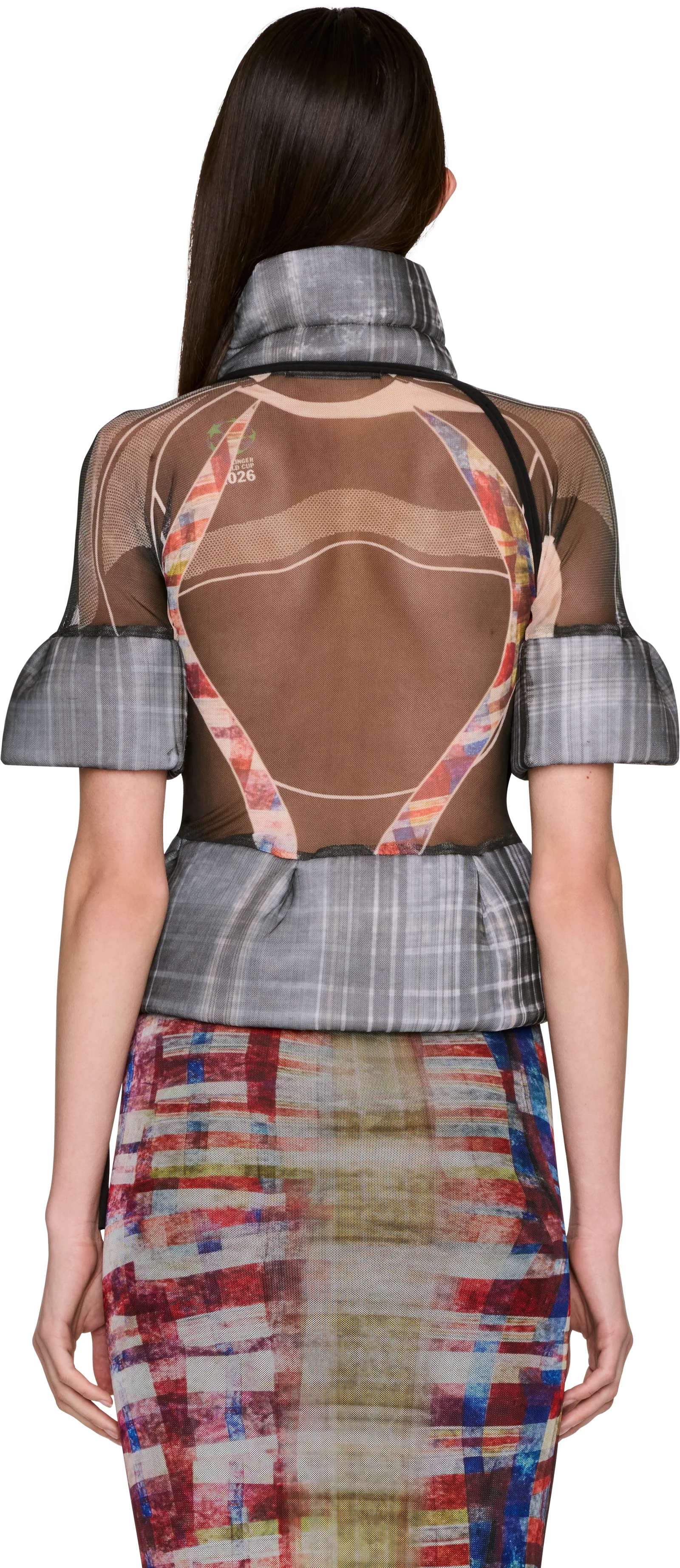 Ottolinger Mesh Padded Blouse